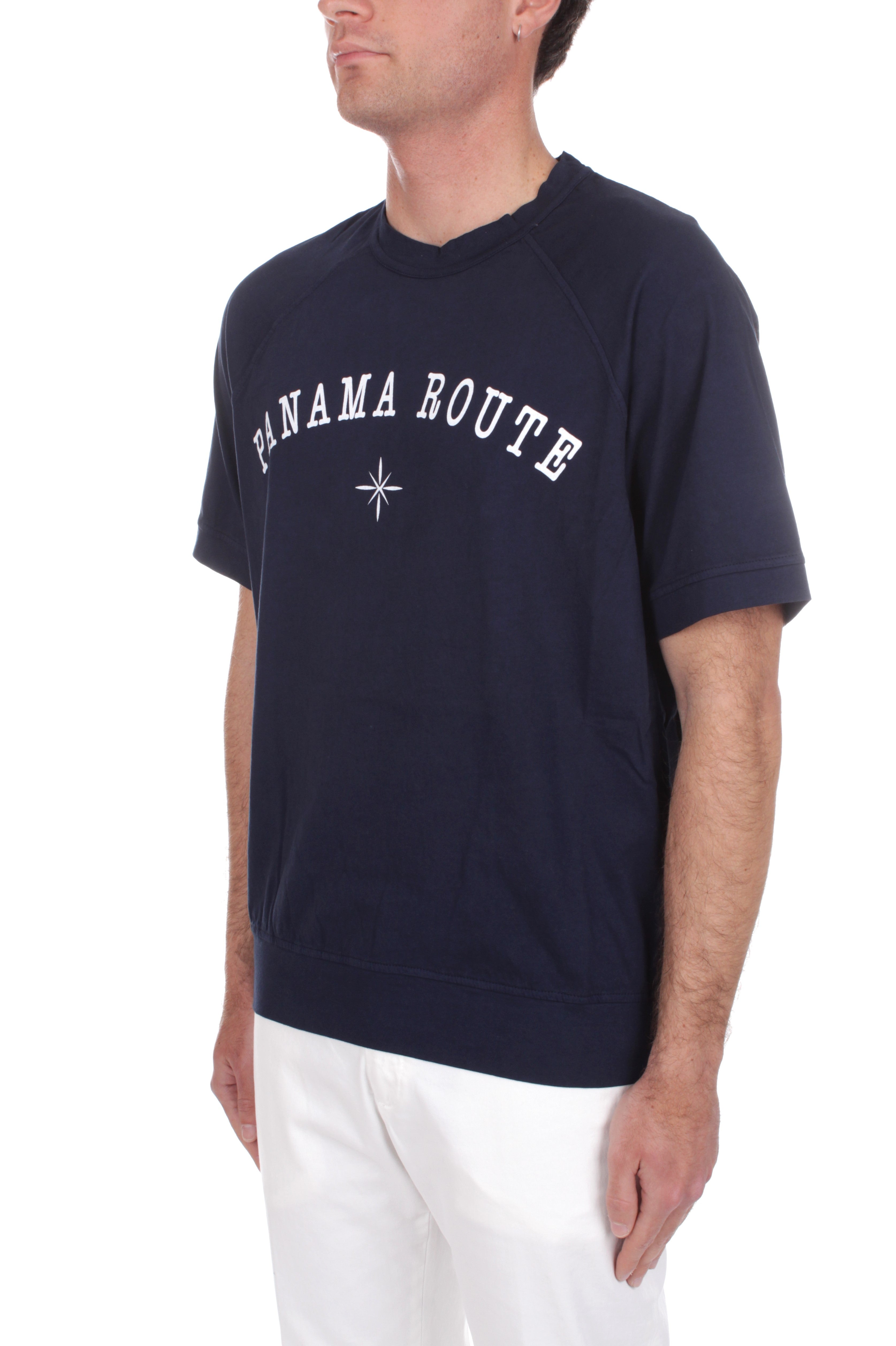 T-SHIRT Blu Panama Route