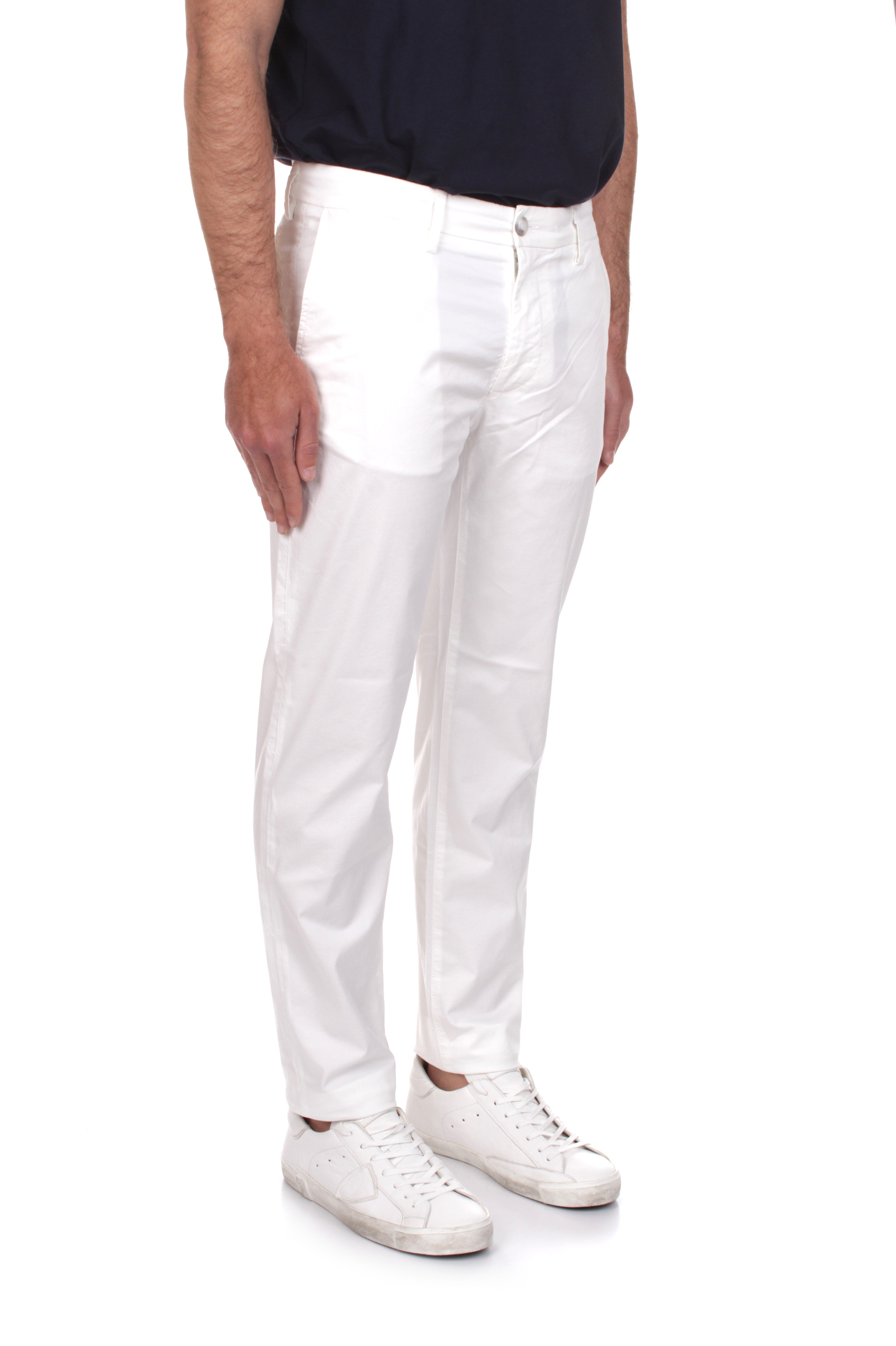 PANTALONI Bianco Re-hash