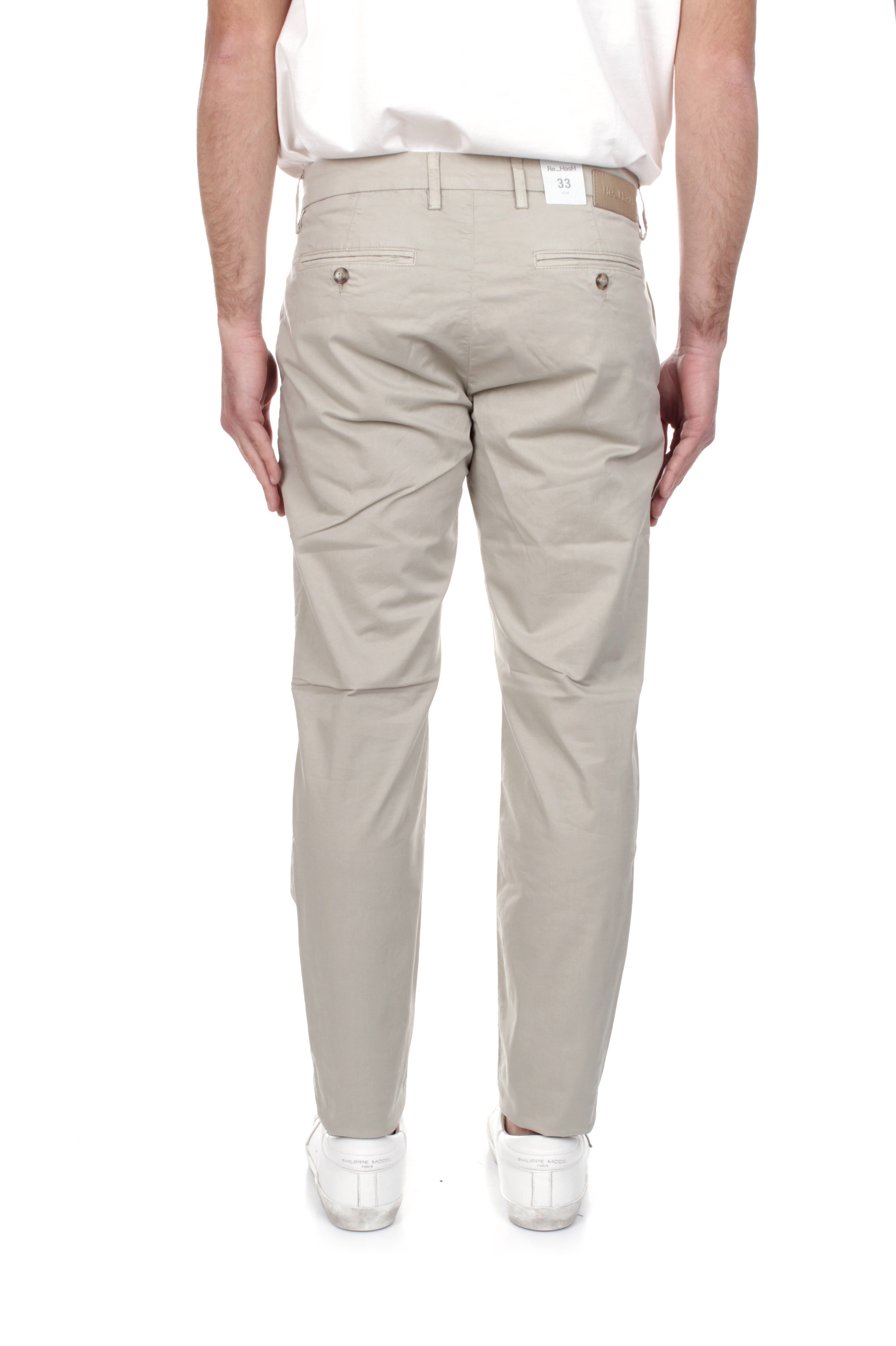 PANTALONI Beige Re-hash