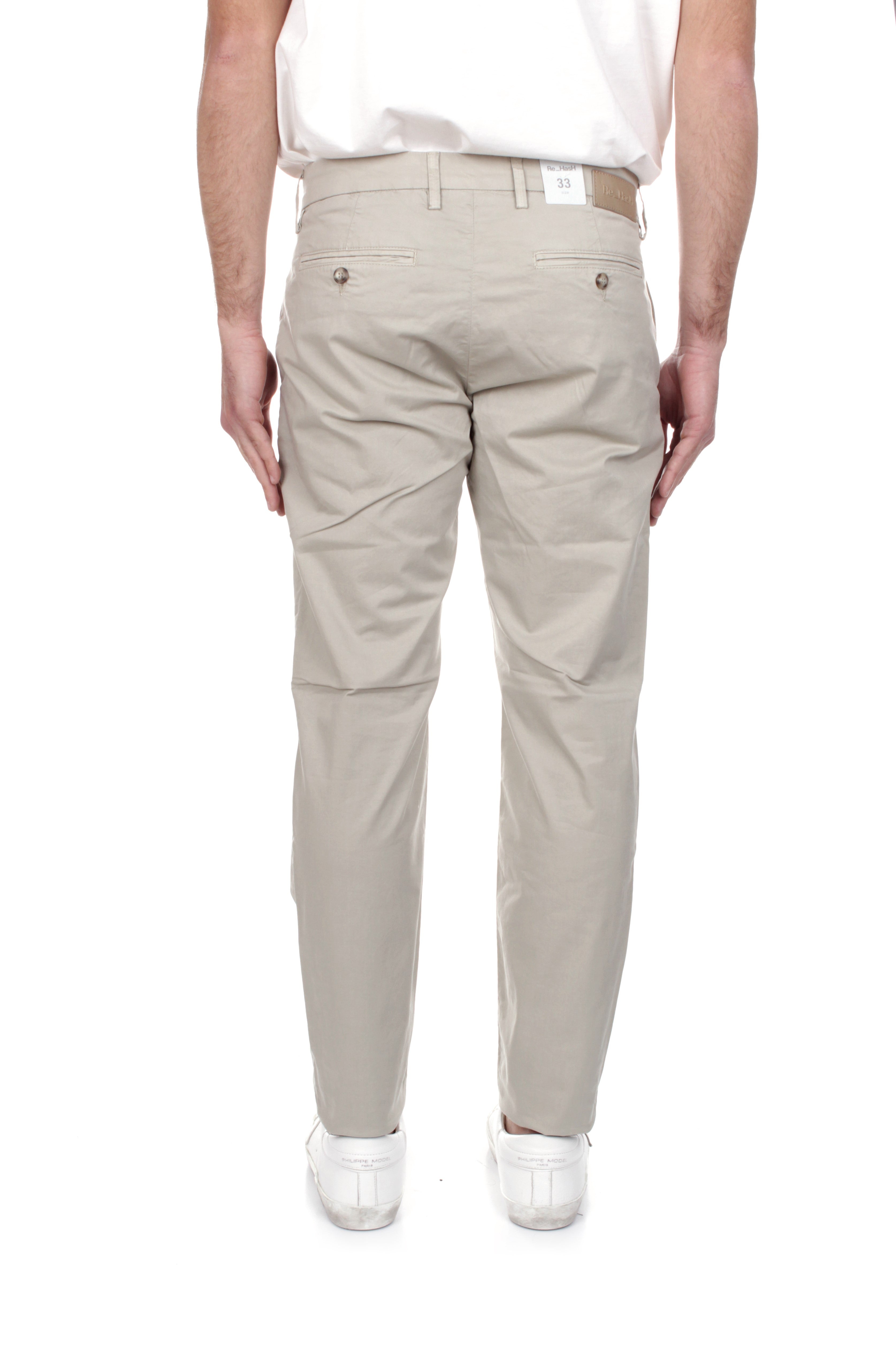 PANTALONI Beige Re-hash