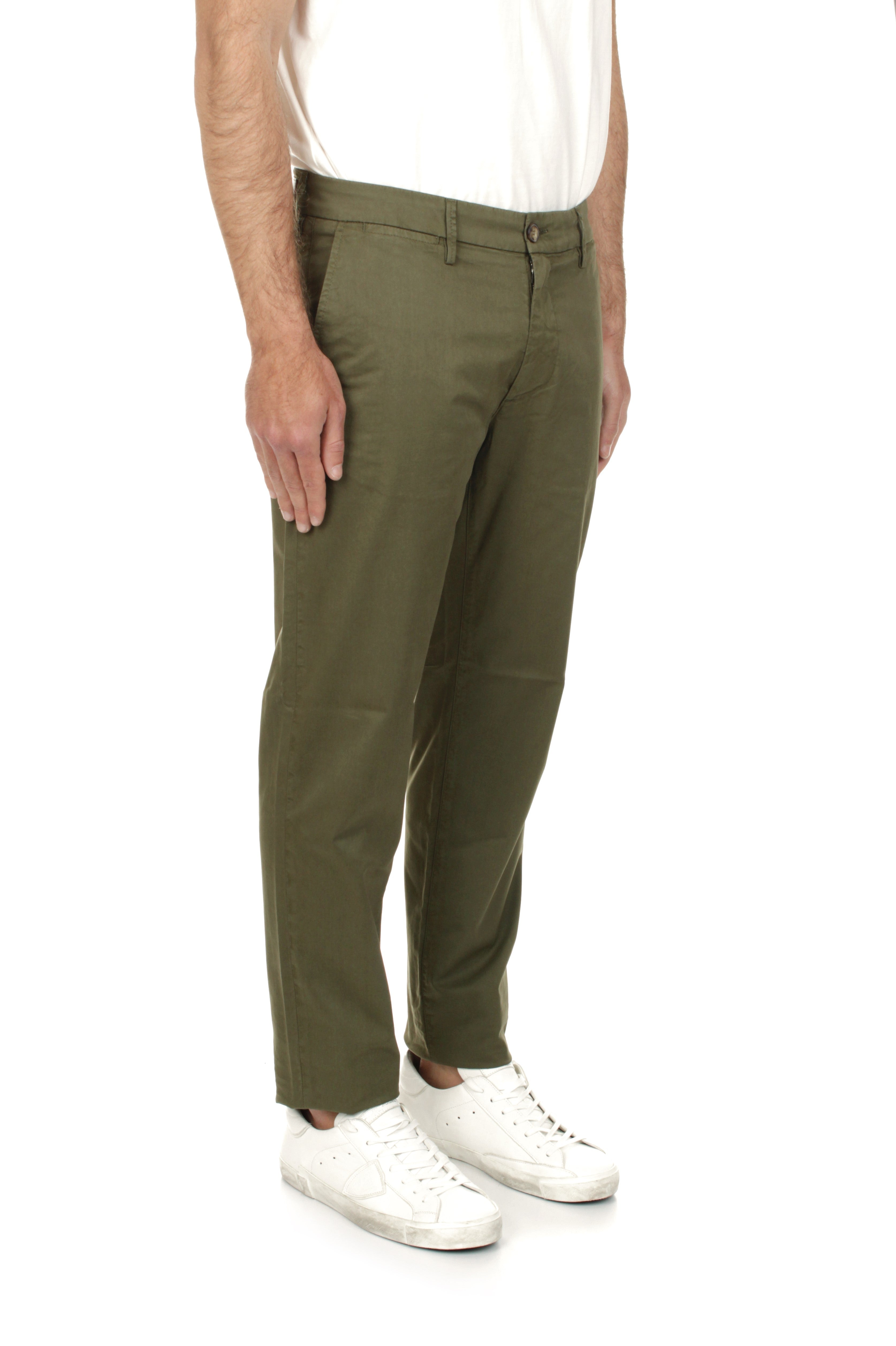 PANTALONI Verde Re-hash