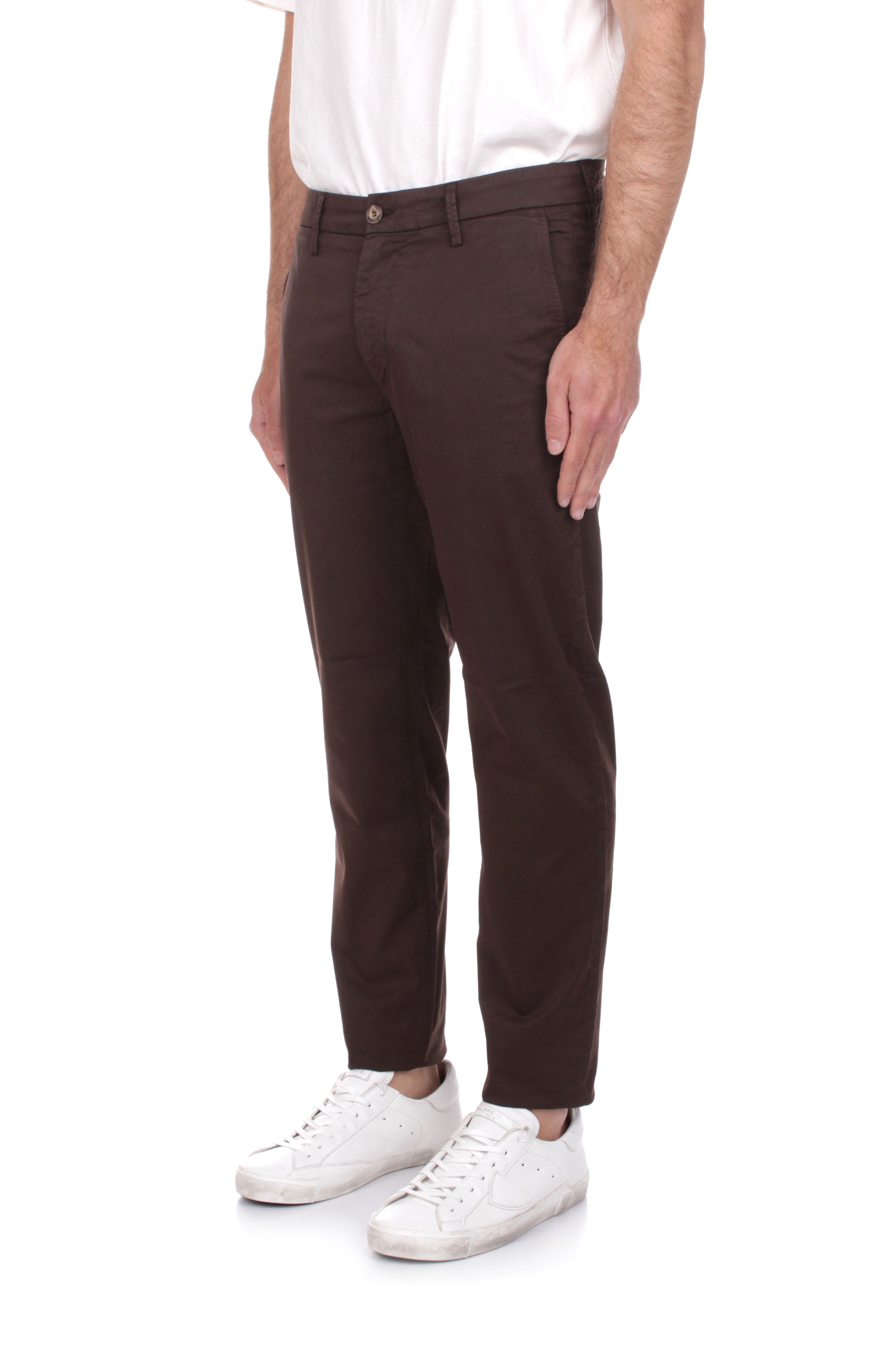 PANTALONI Marrone Re-hash