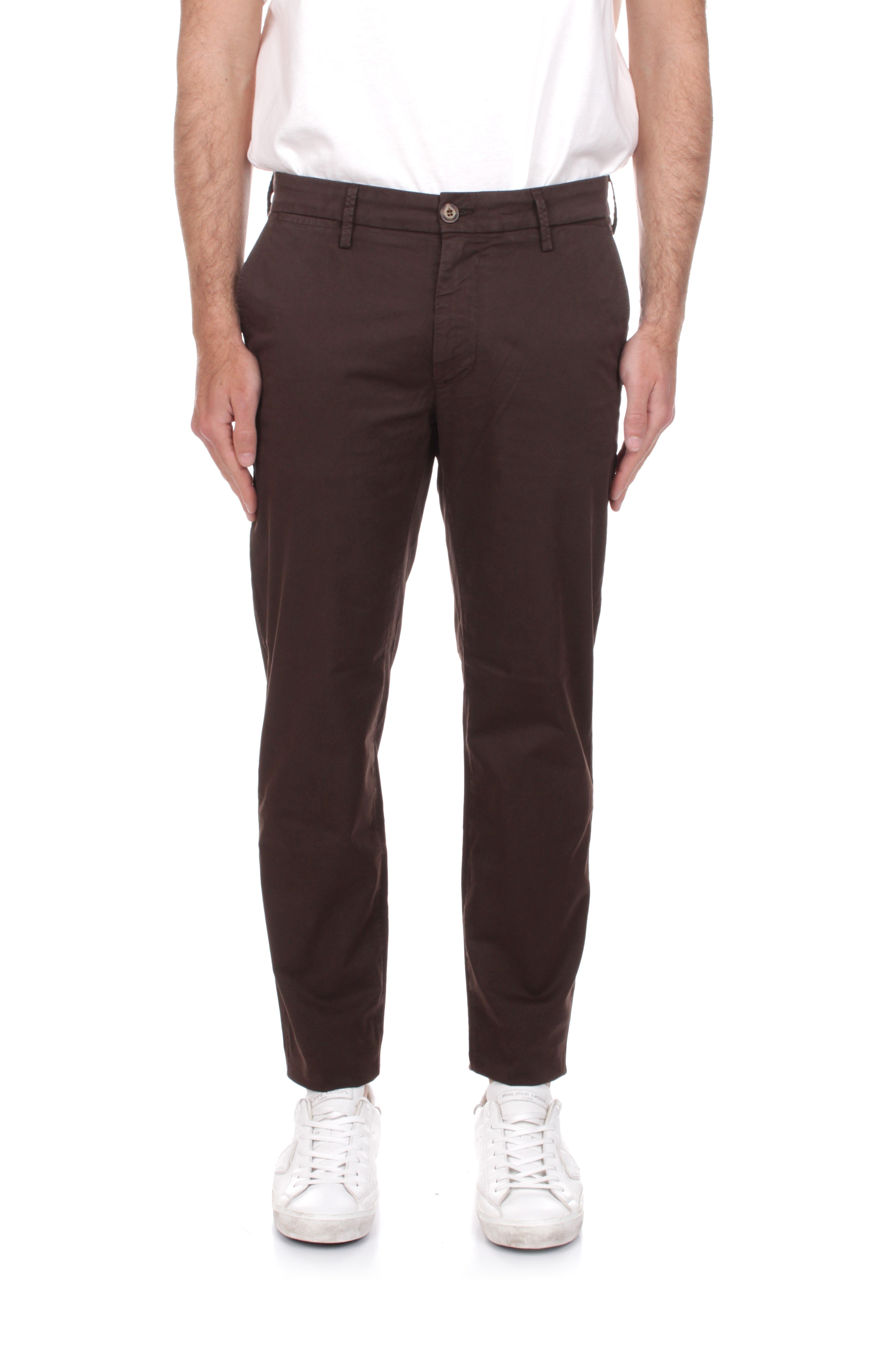 PANTALONI Marrone Re-hash