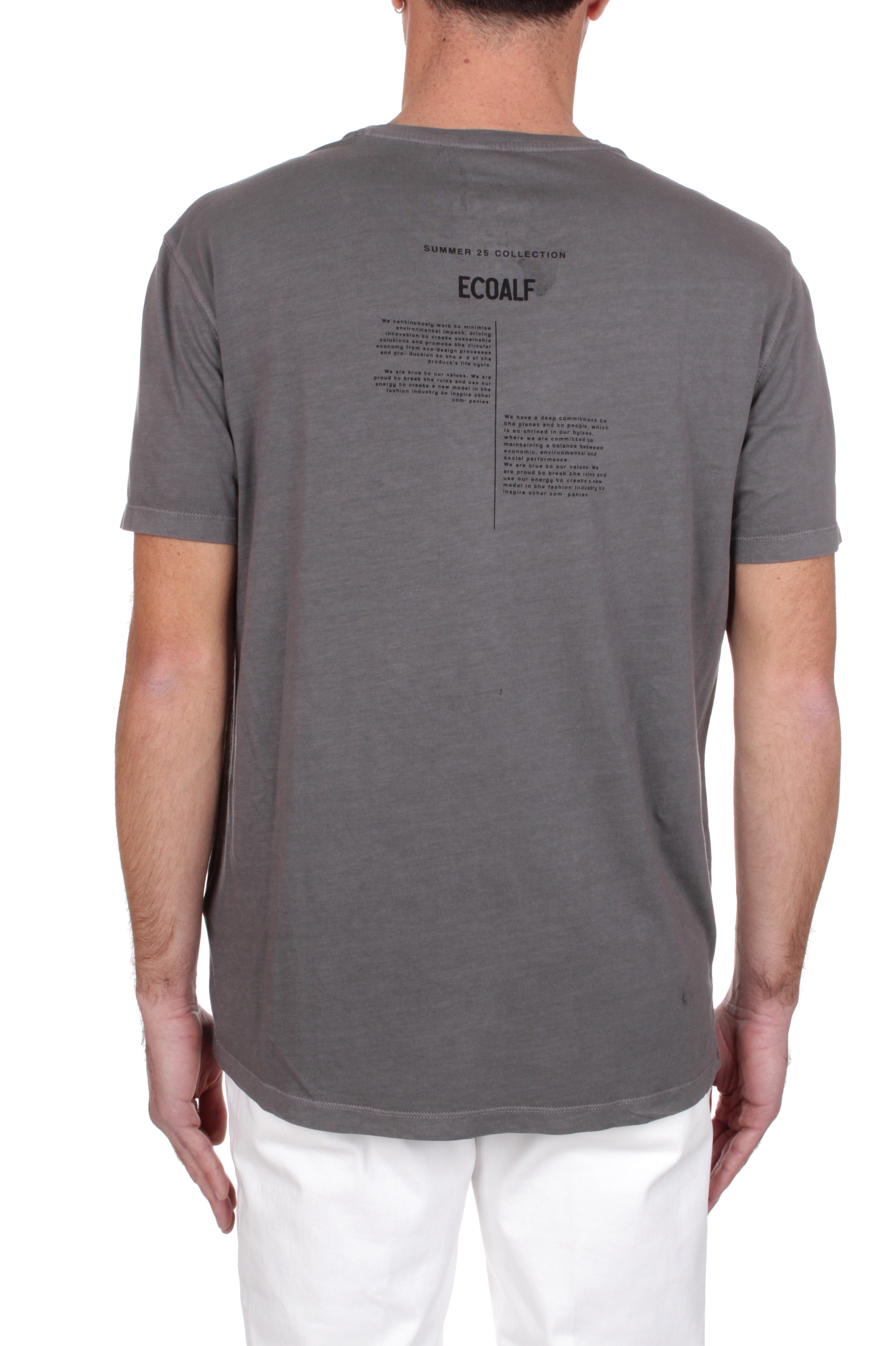 T-SHIRT Grigio Ecoalf