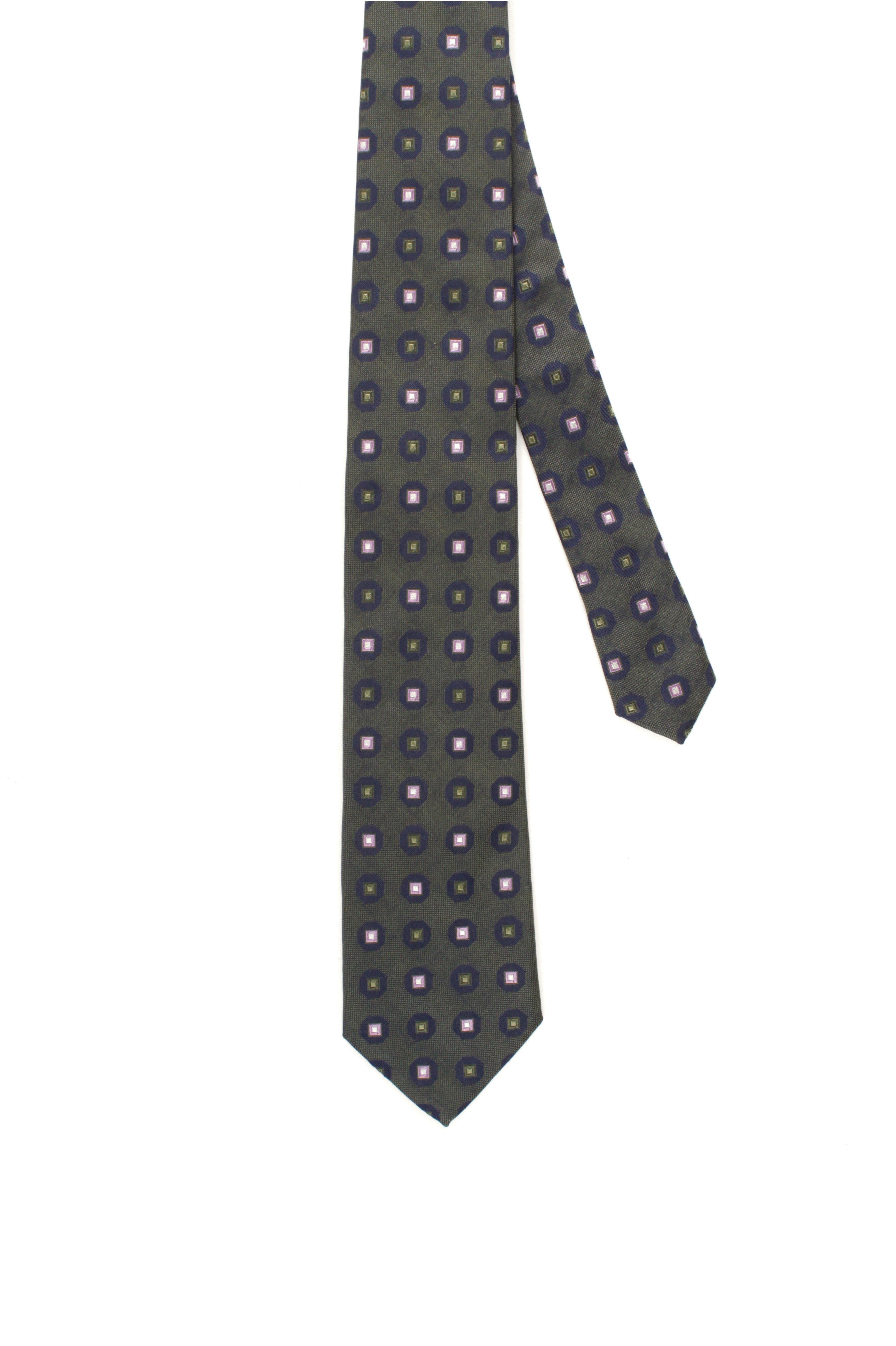 CRAVATTE Verde Rosi Collection