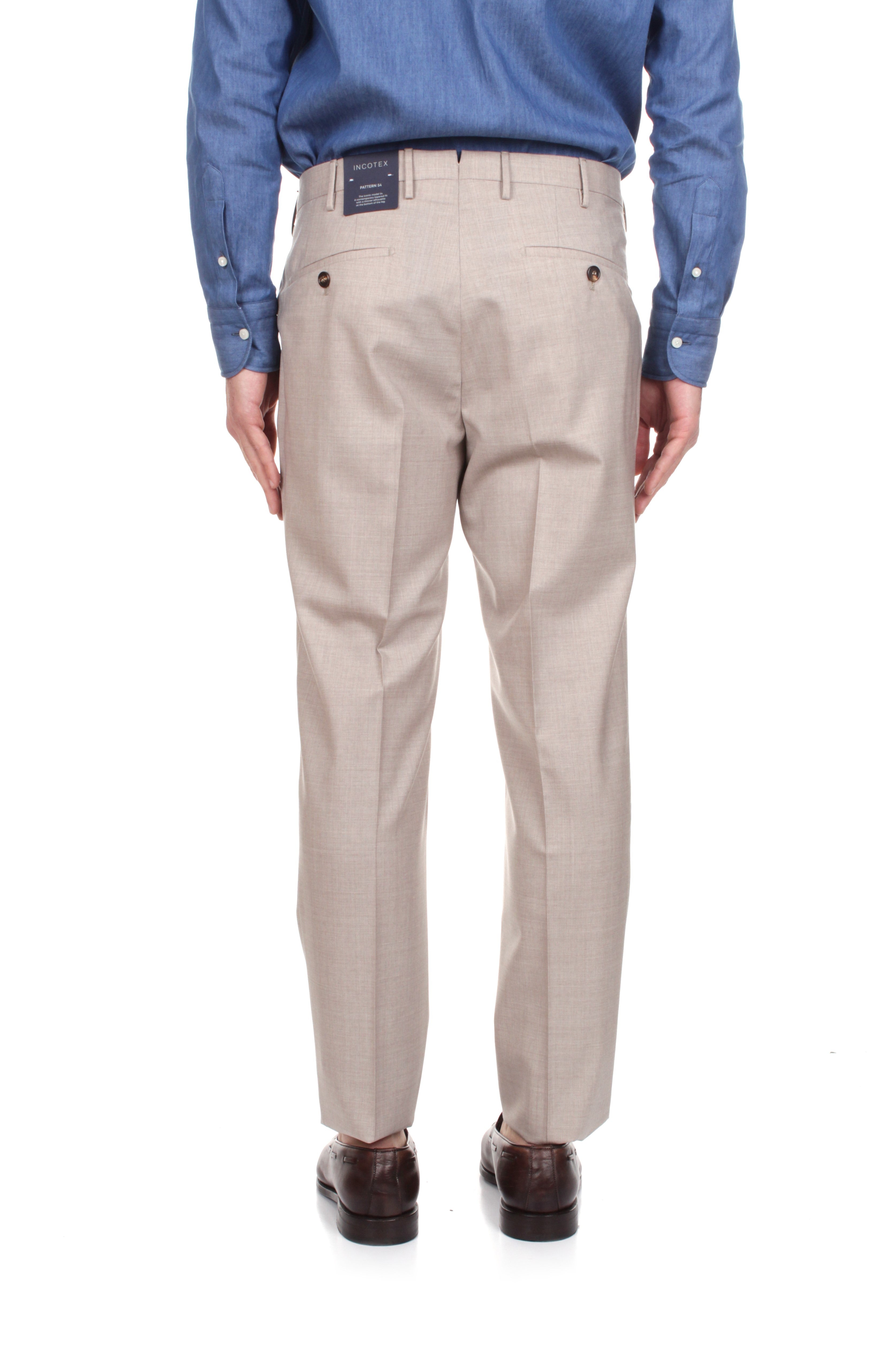 PANTALONI Beige Incotex
