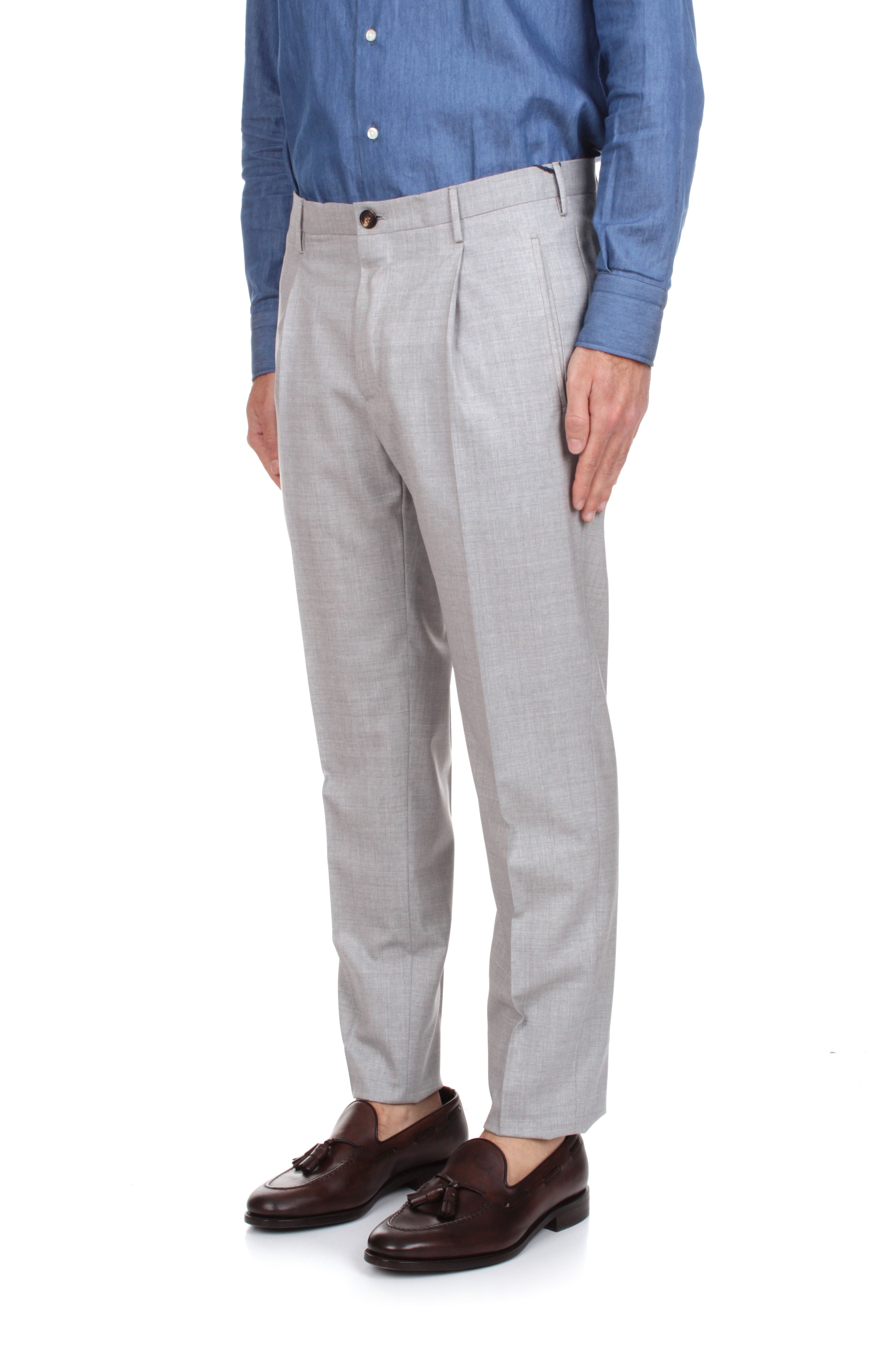 PANTALONI Grigio Incotex
