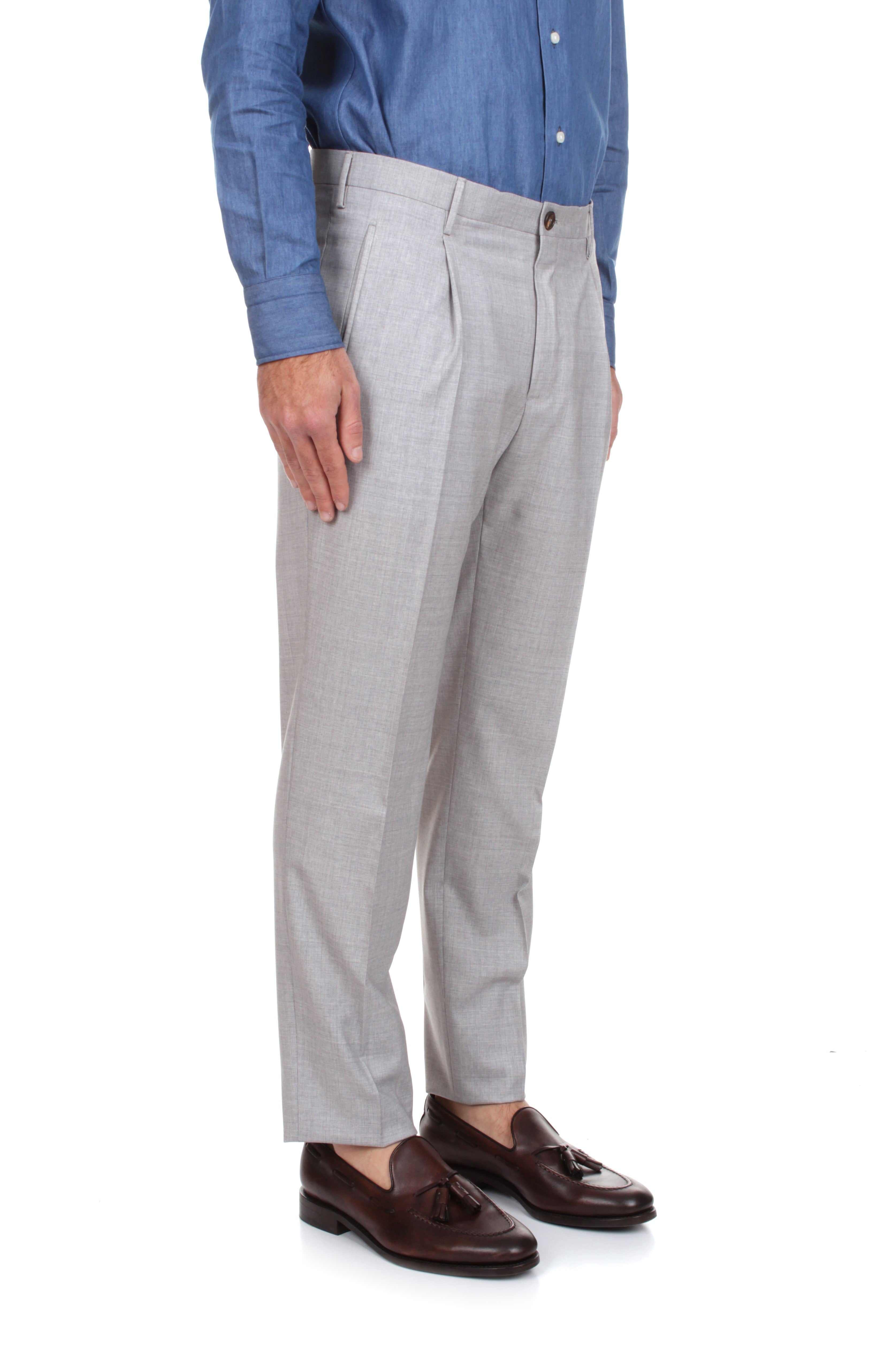PANTALONI Grigio Incotex