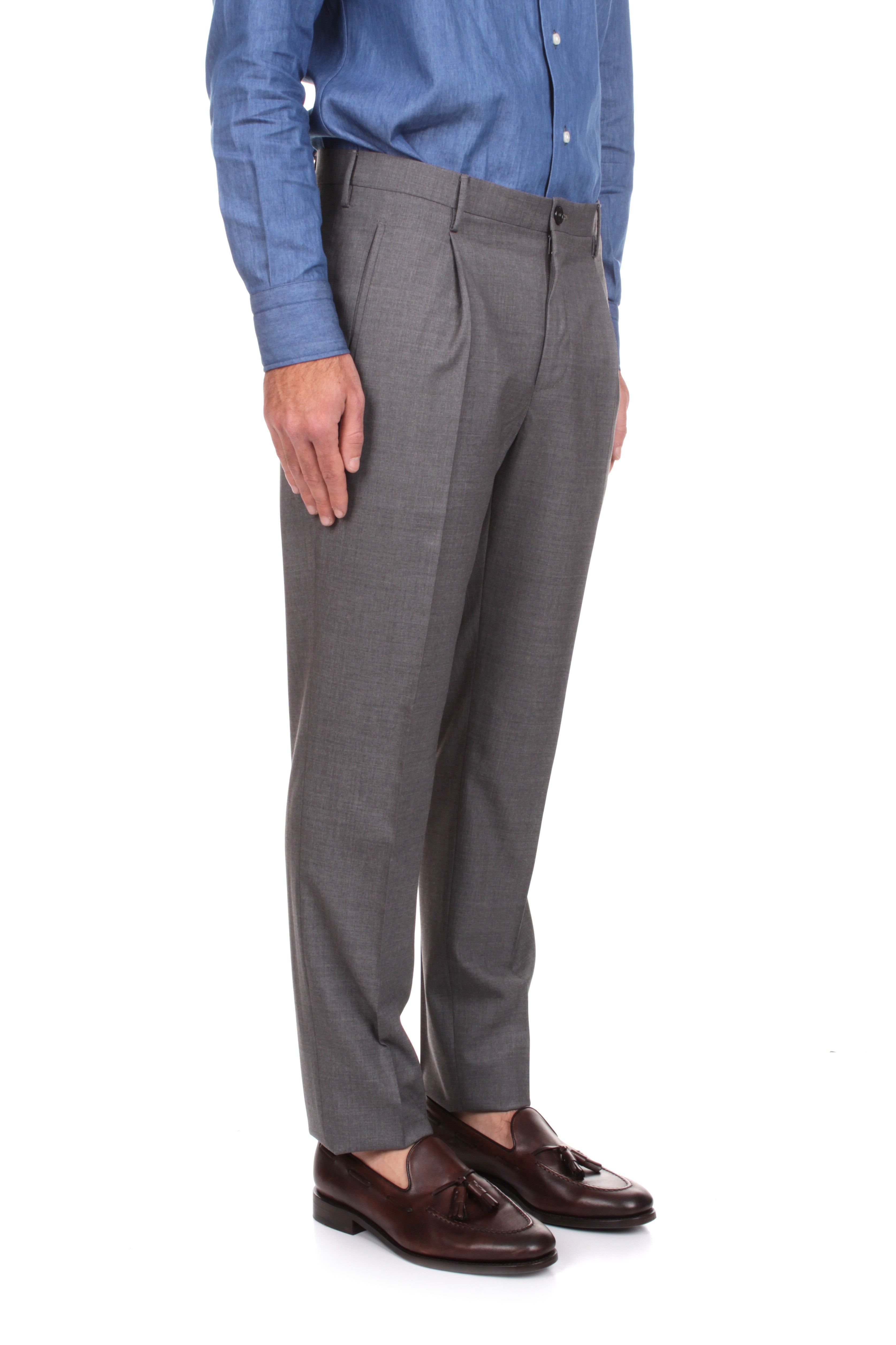 PANTALONI Grigio Incotex
