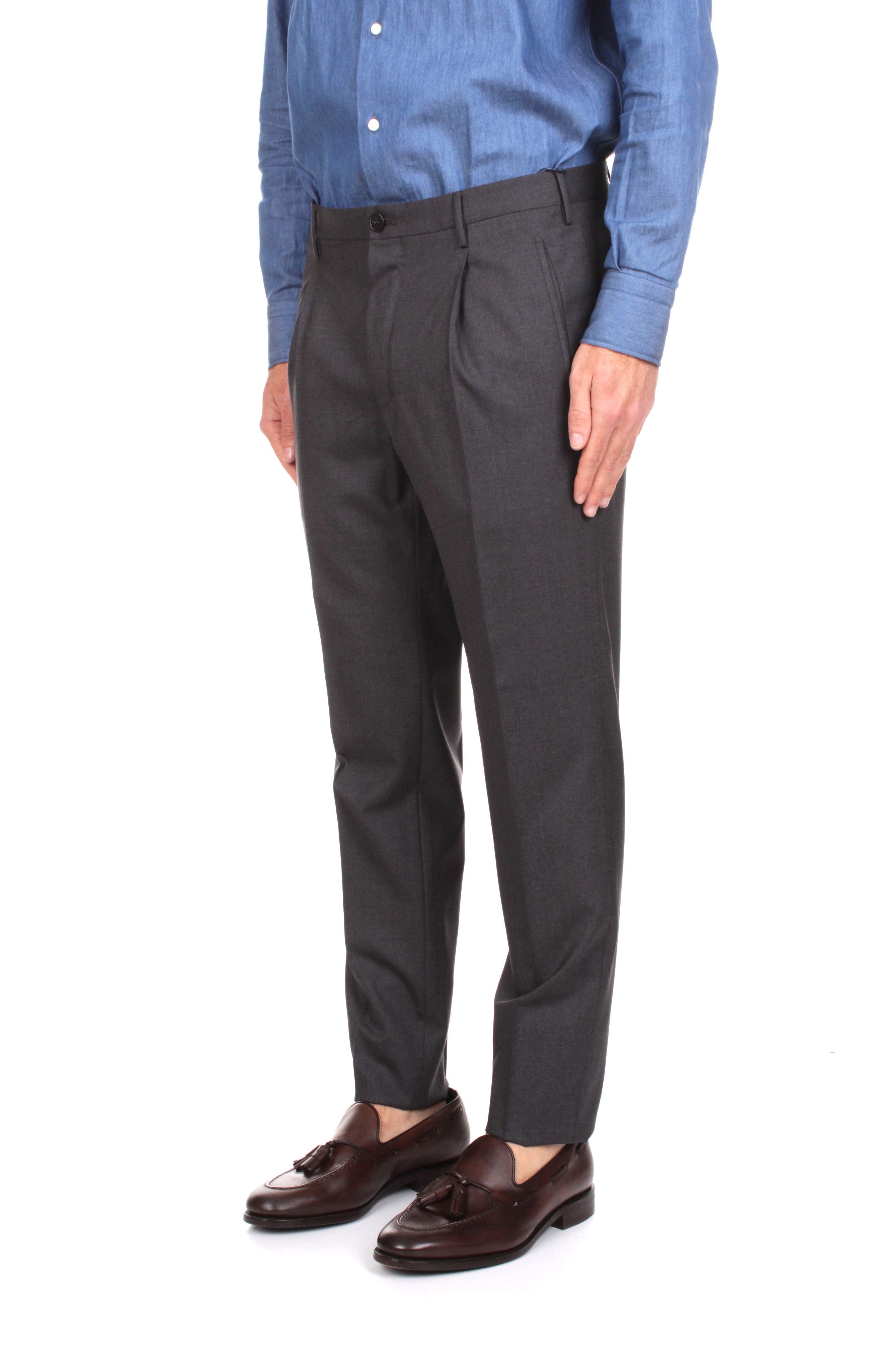 PANTALONI Grigio Incotex