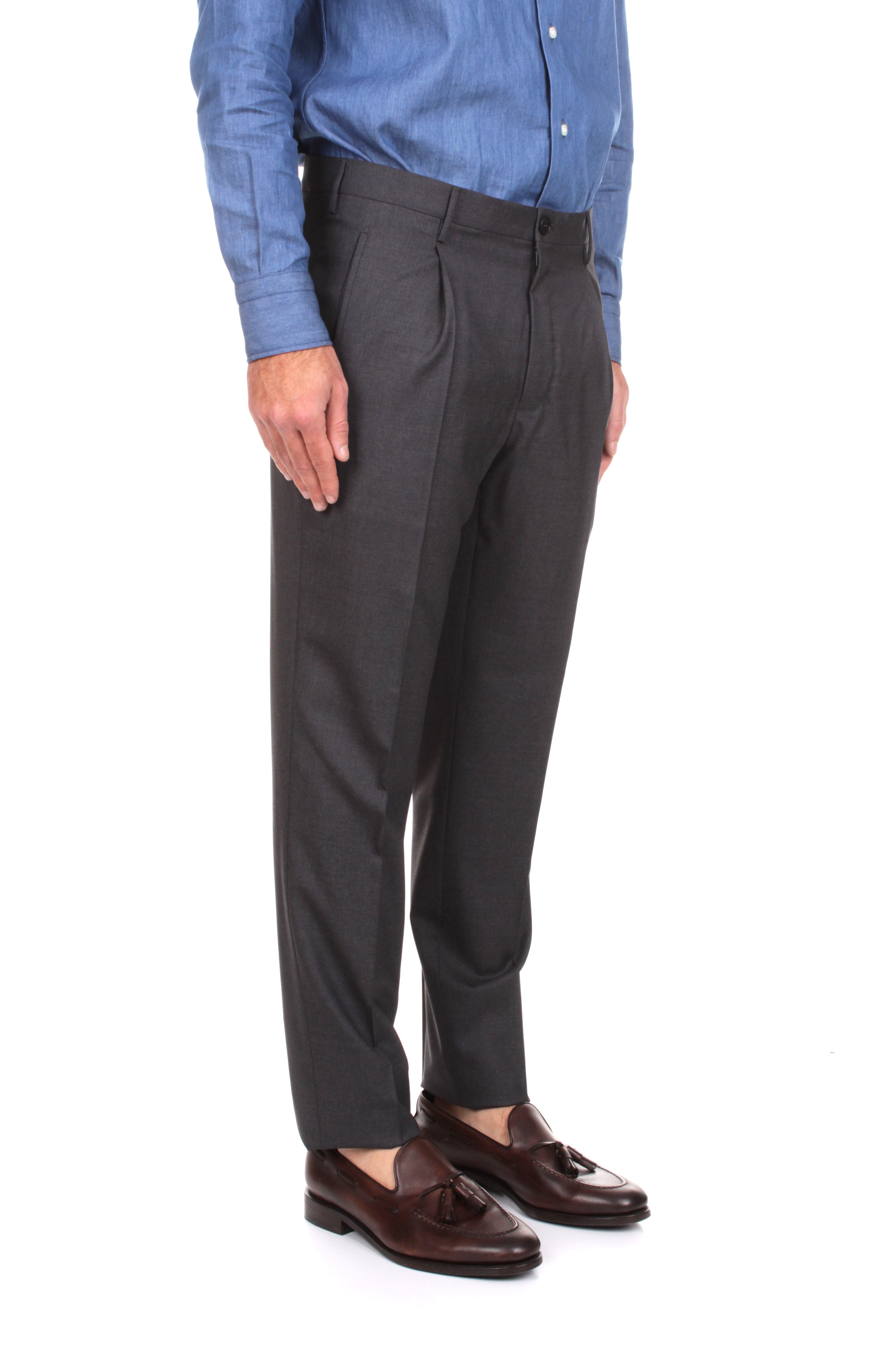 PANTALONI Grigio Incotex