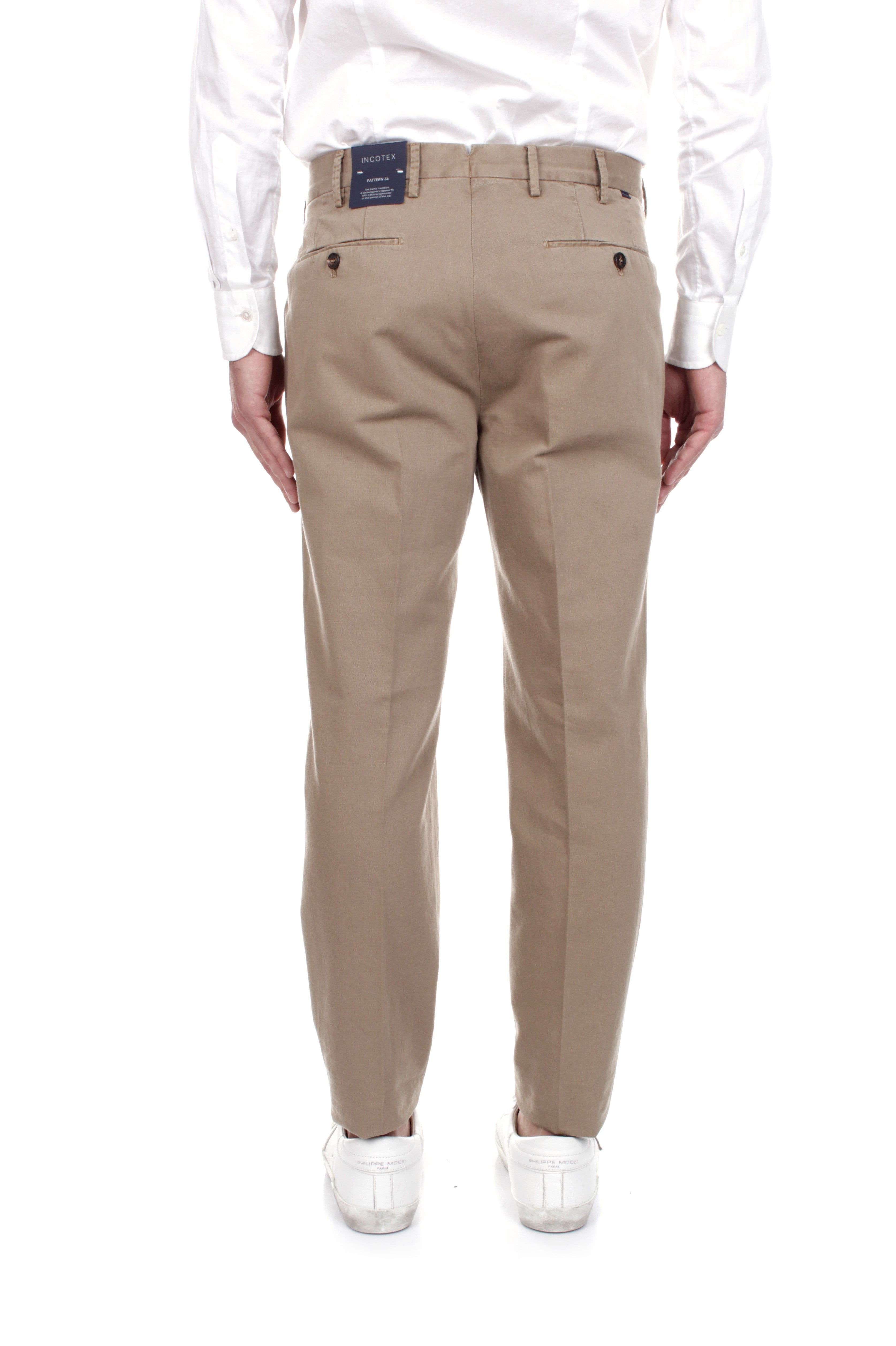 PANTALONI Beige Incotex