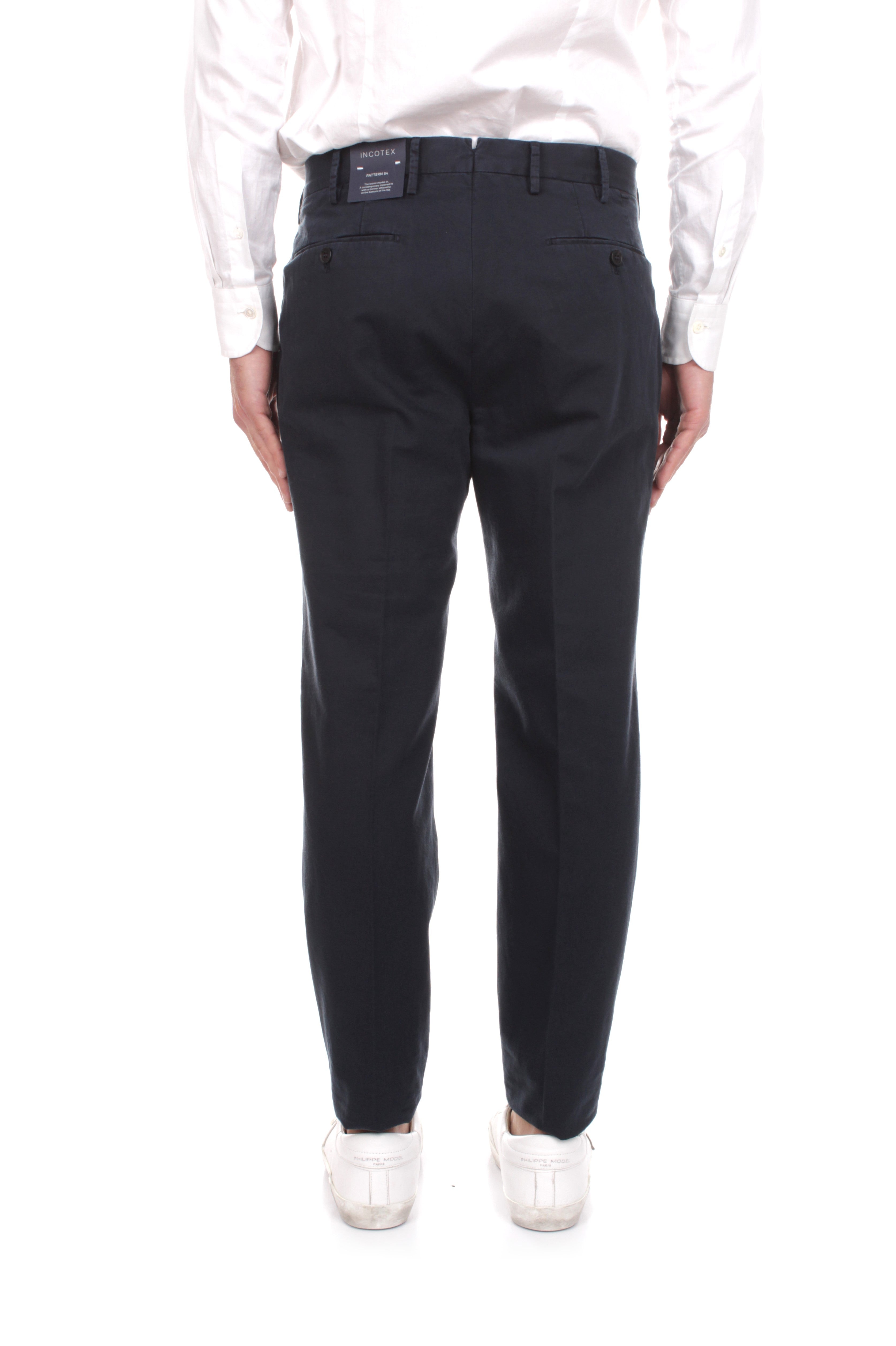 PANTALONI Blu Incotex