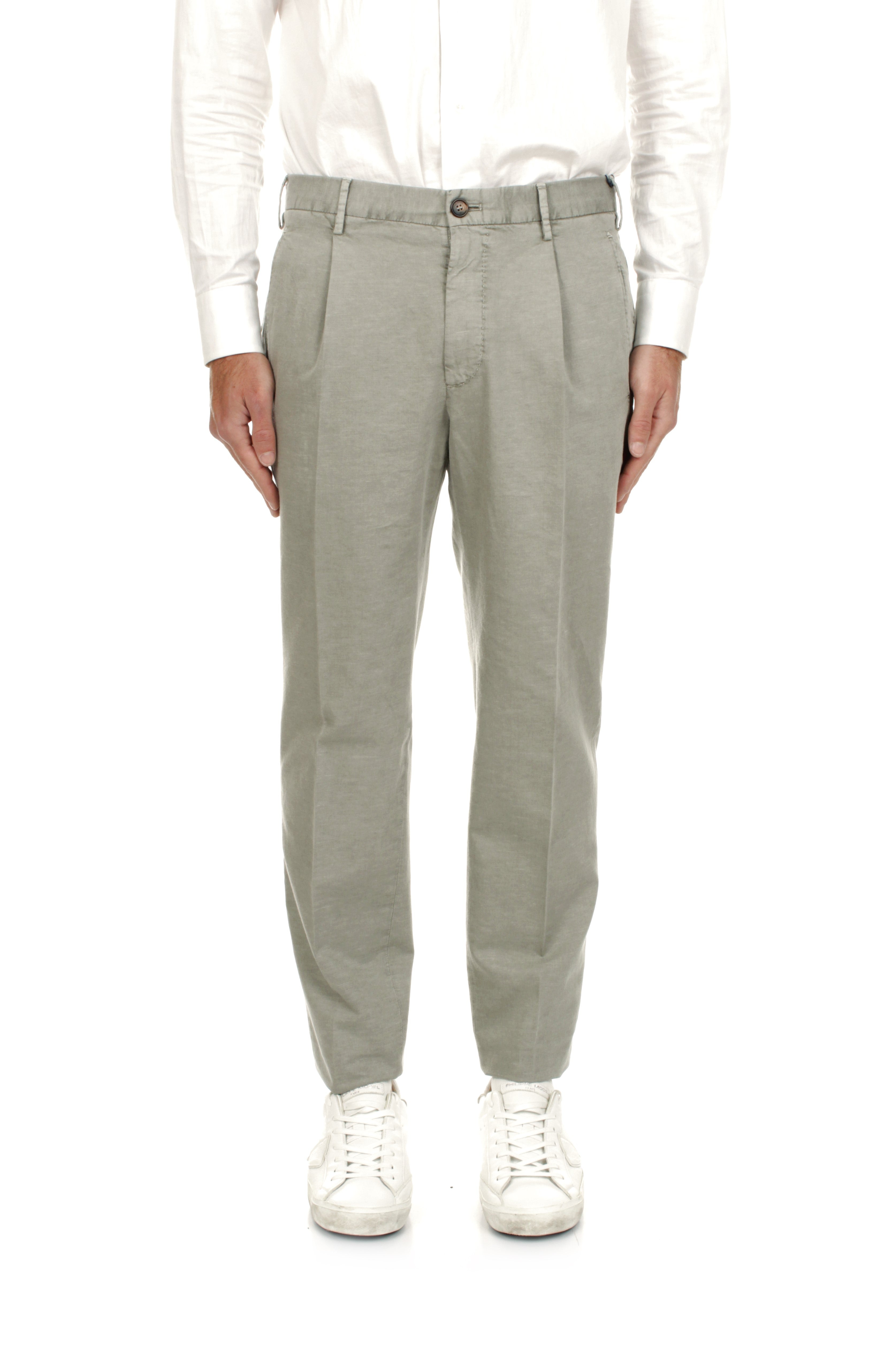PANTALONI Grigio Incotex