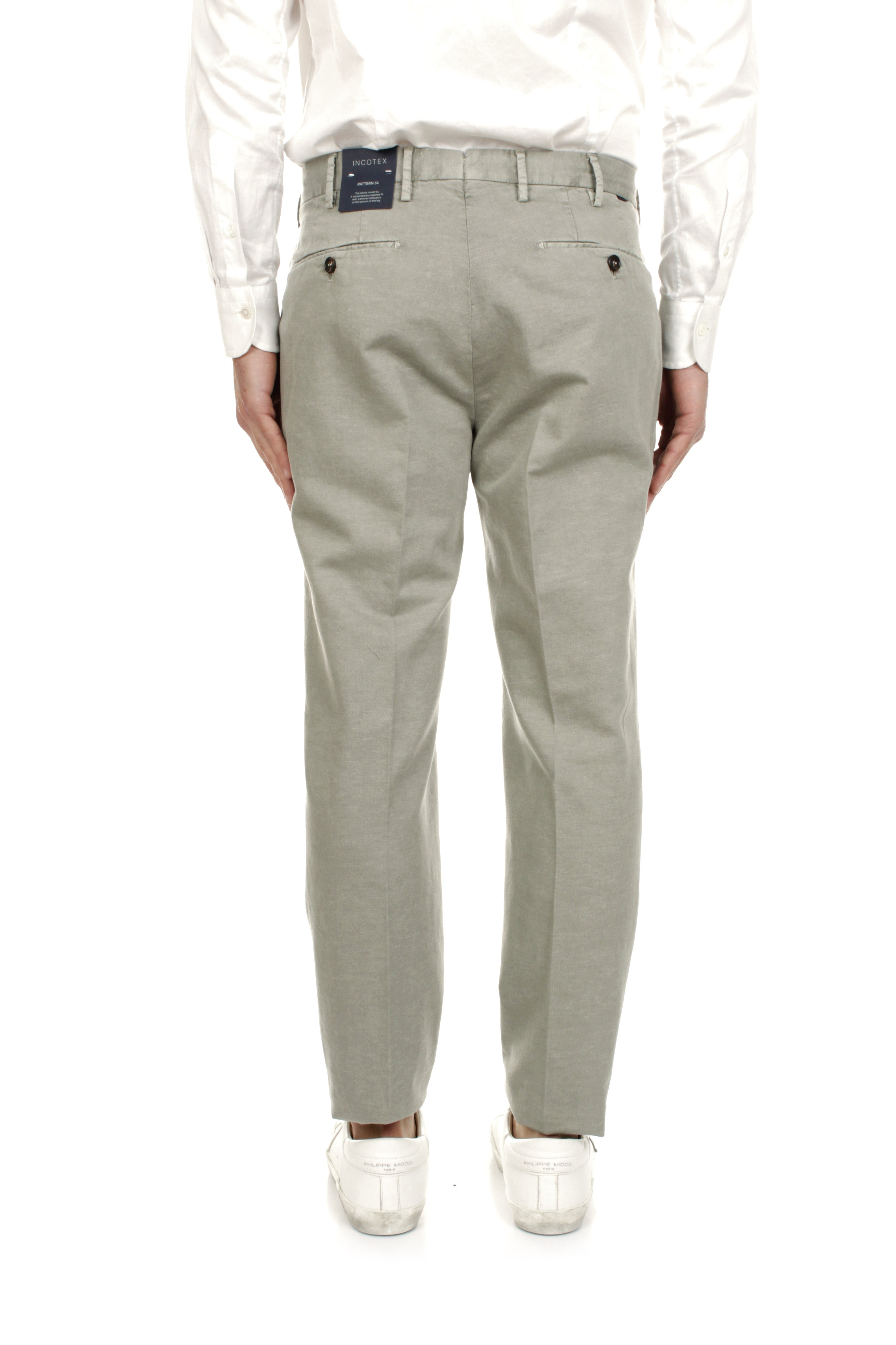 PANTALONI Grigio Incotex