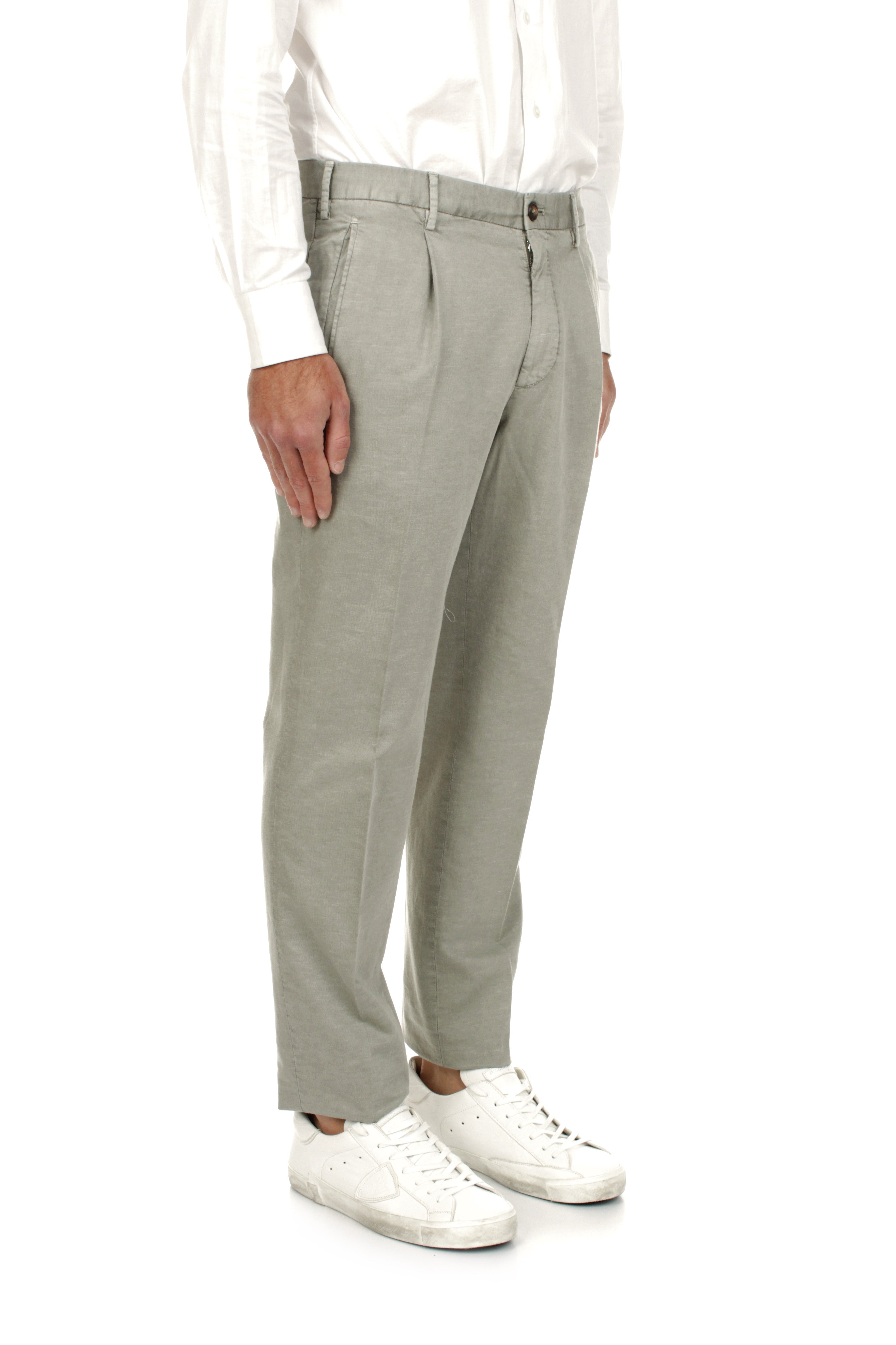 PANTALONI Grigio Incotex