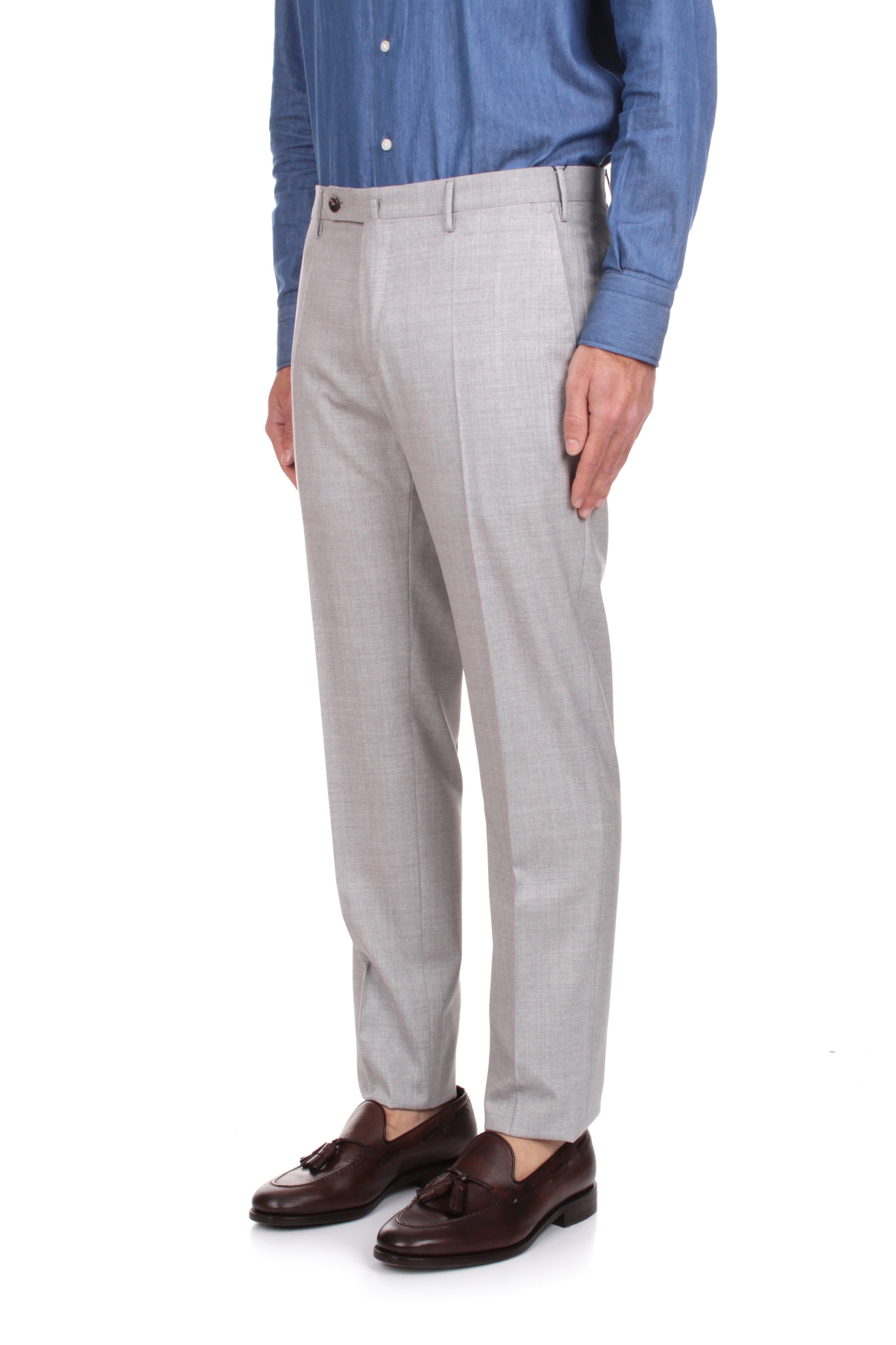 PANTALONI Grigio Incotex