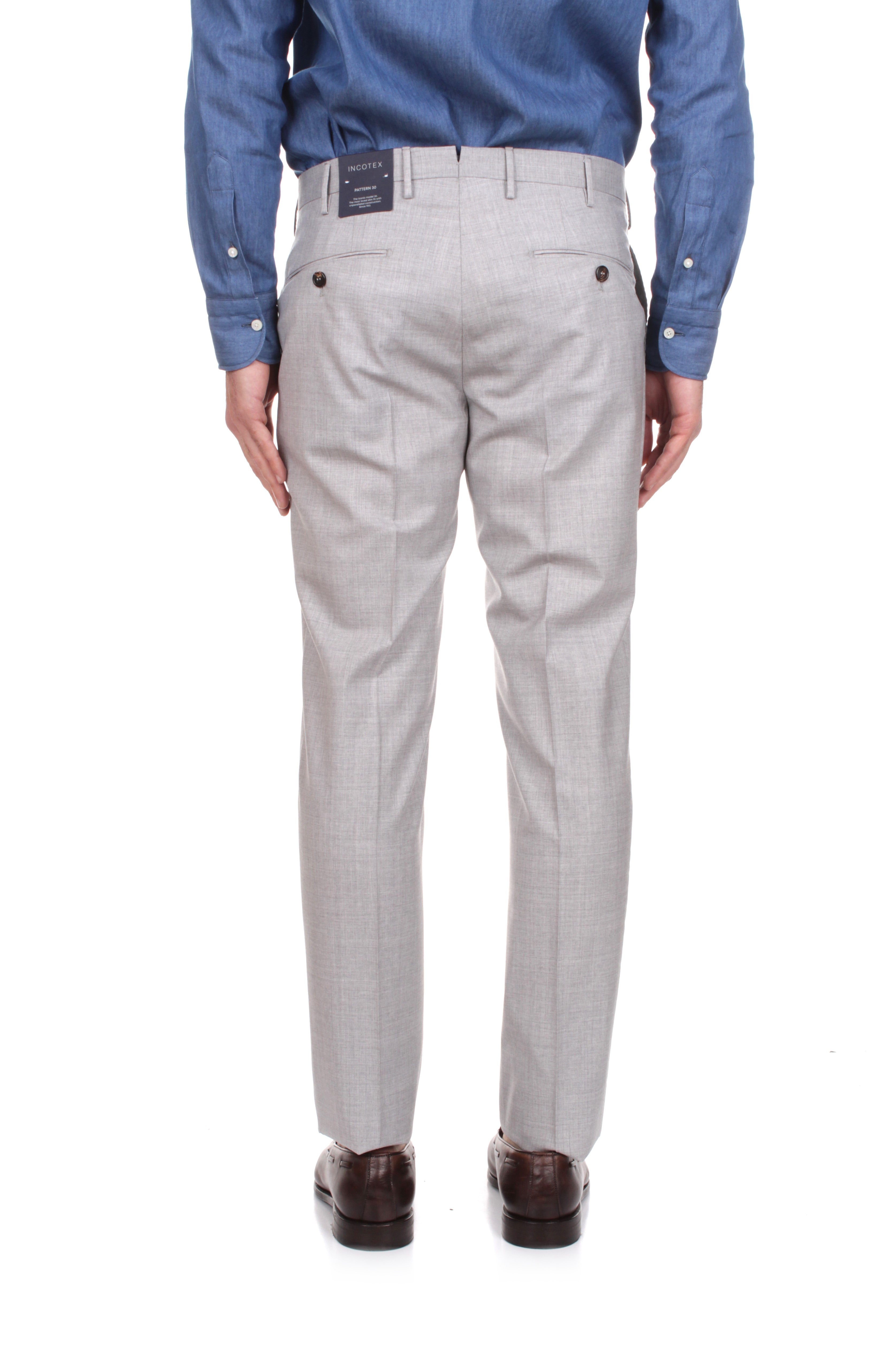 PANTALONI Grigio Incotex