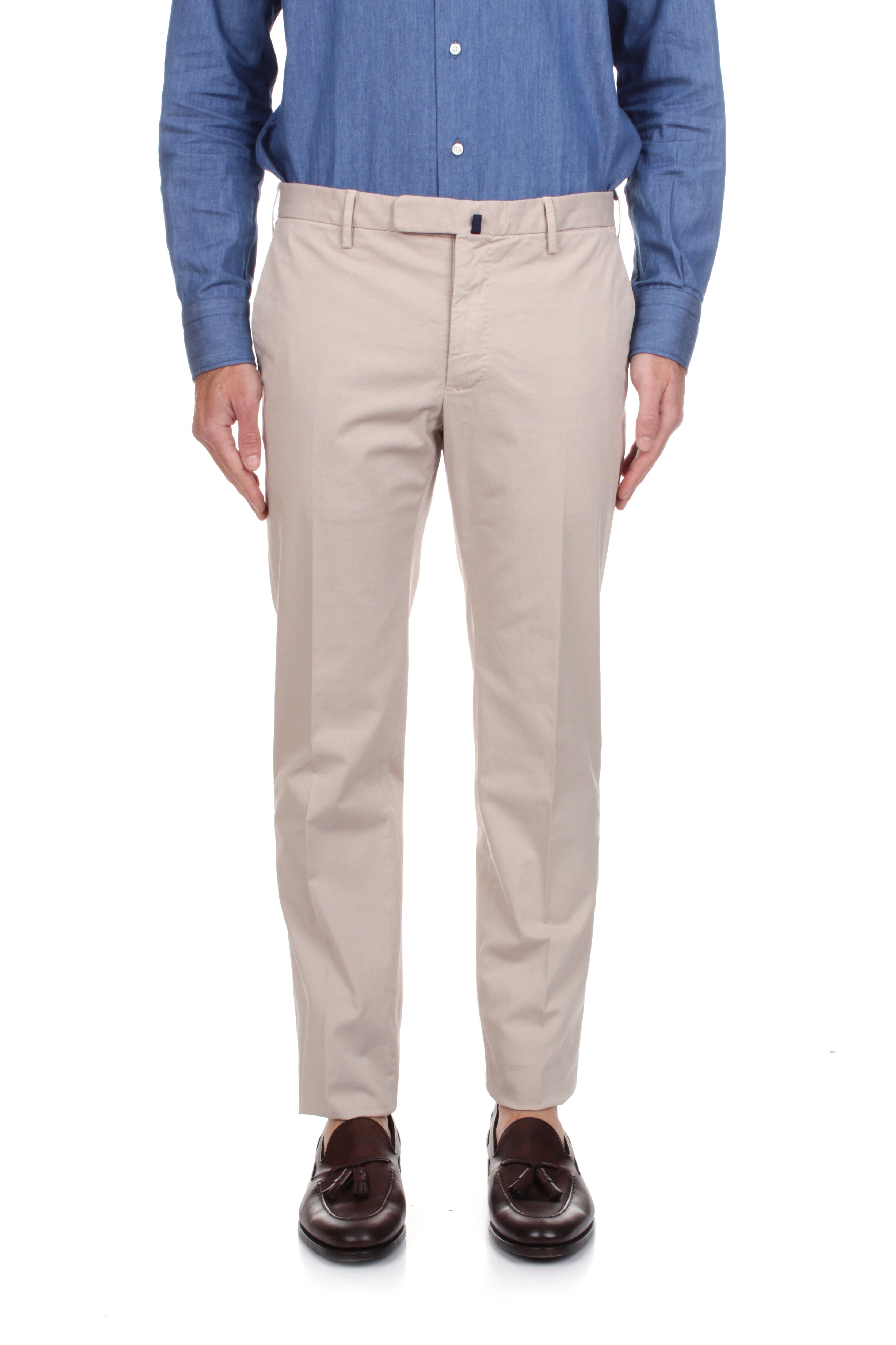 PANTALONI Beige Incotex