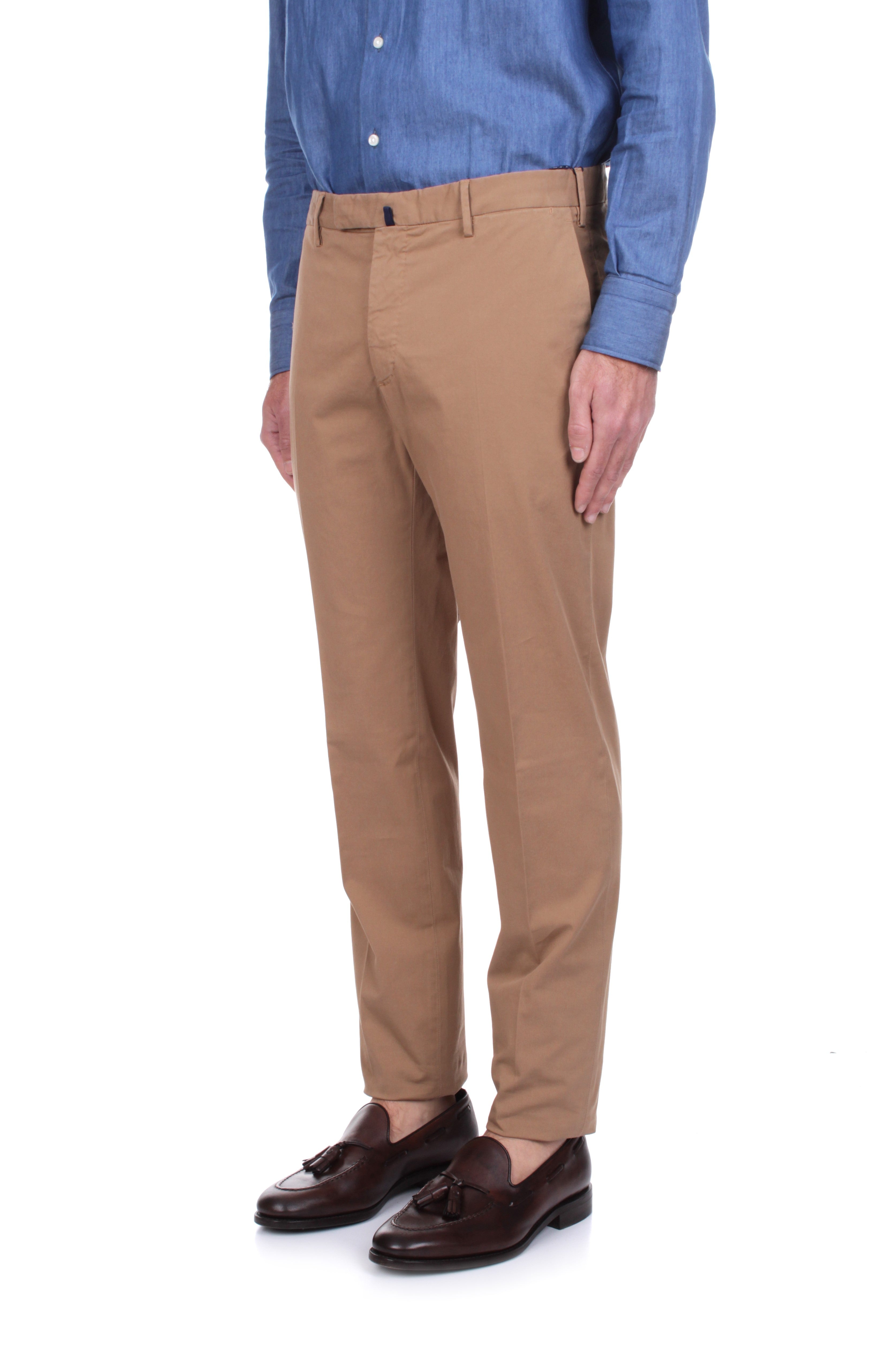 PANTALONI Marrone Incotex