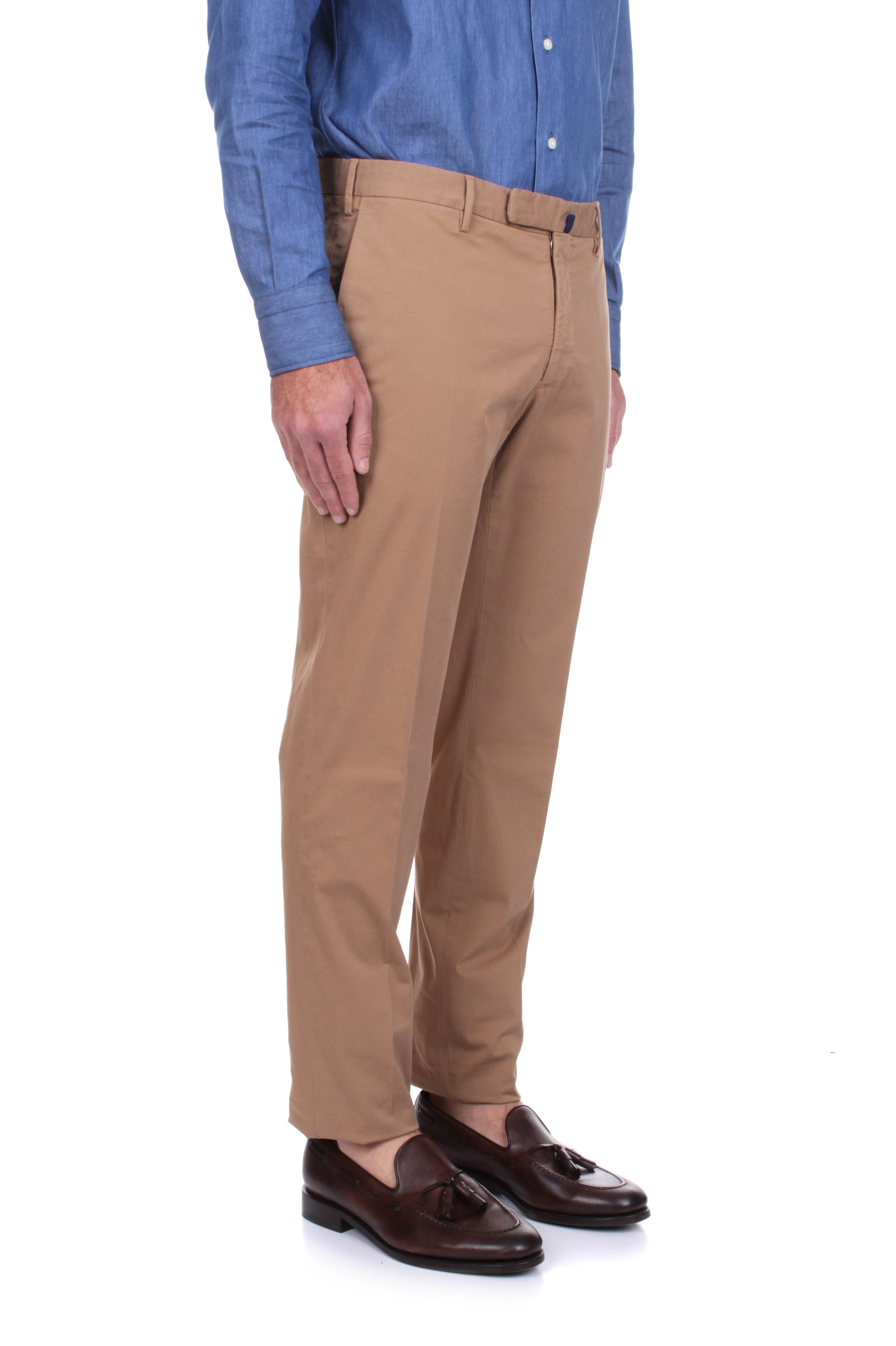 PANTALONI Marrone Incotex