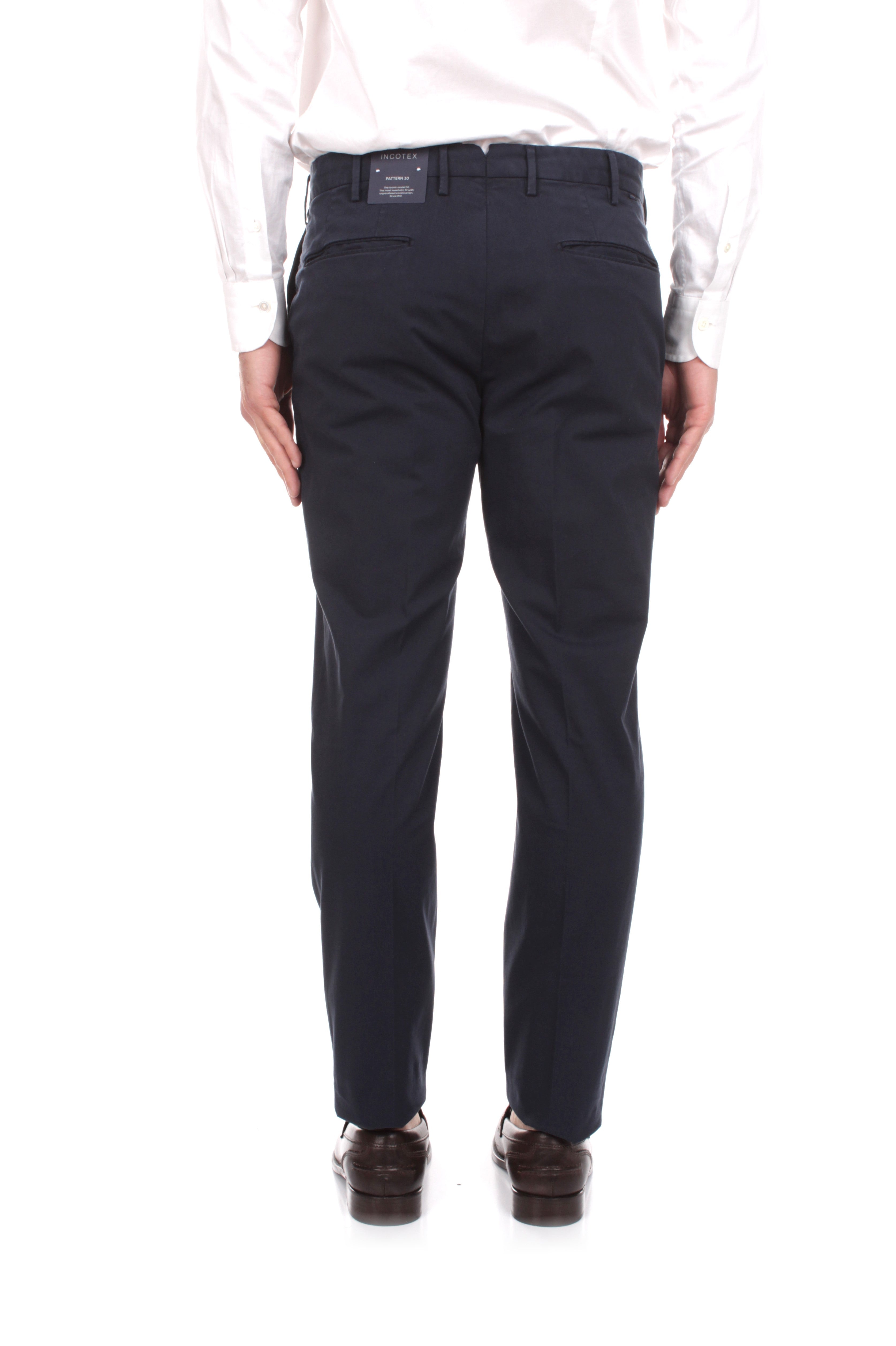 PANTALONI Blu Incotex