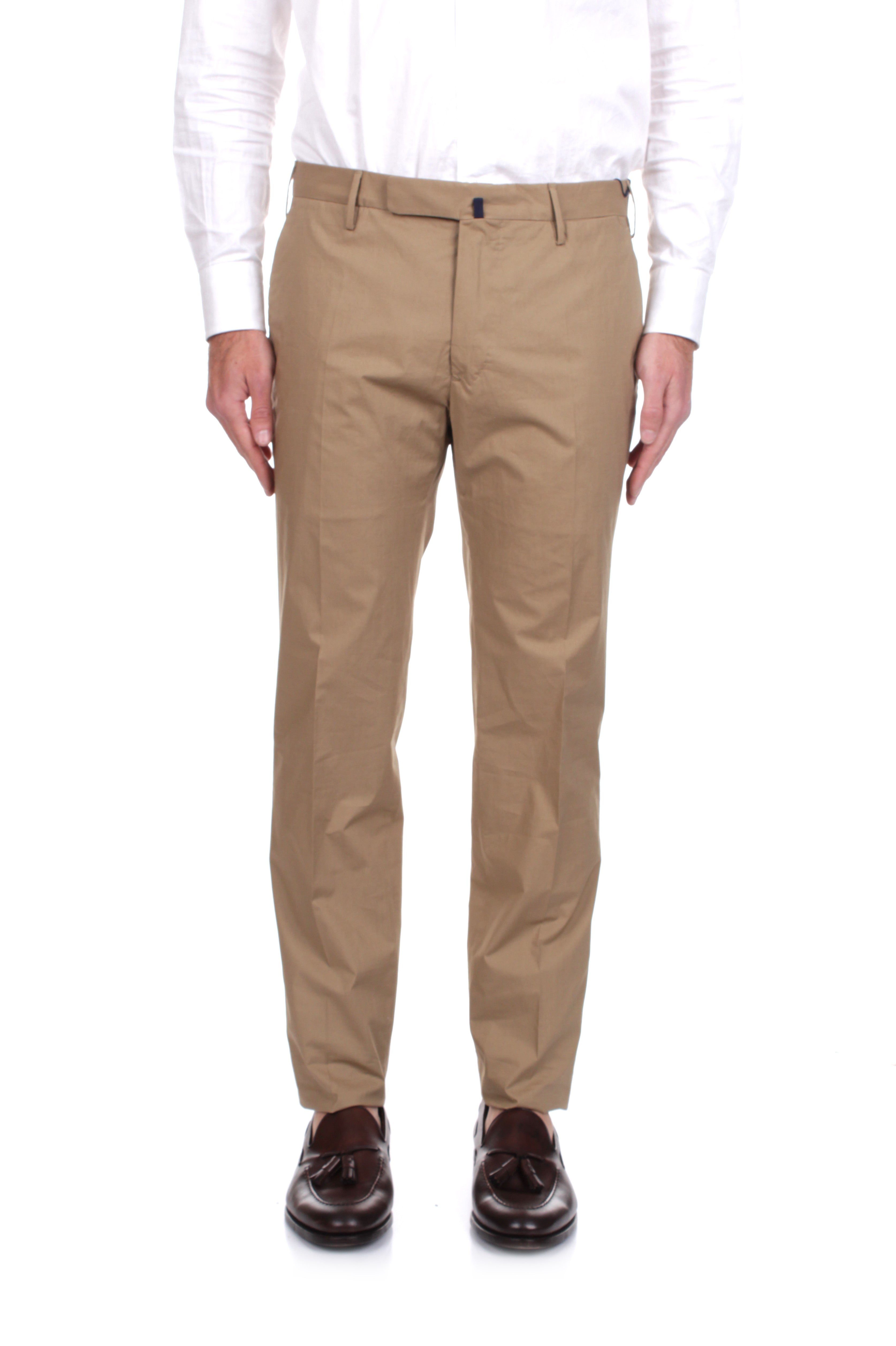 PANTALONI Marrone Incotex