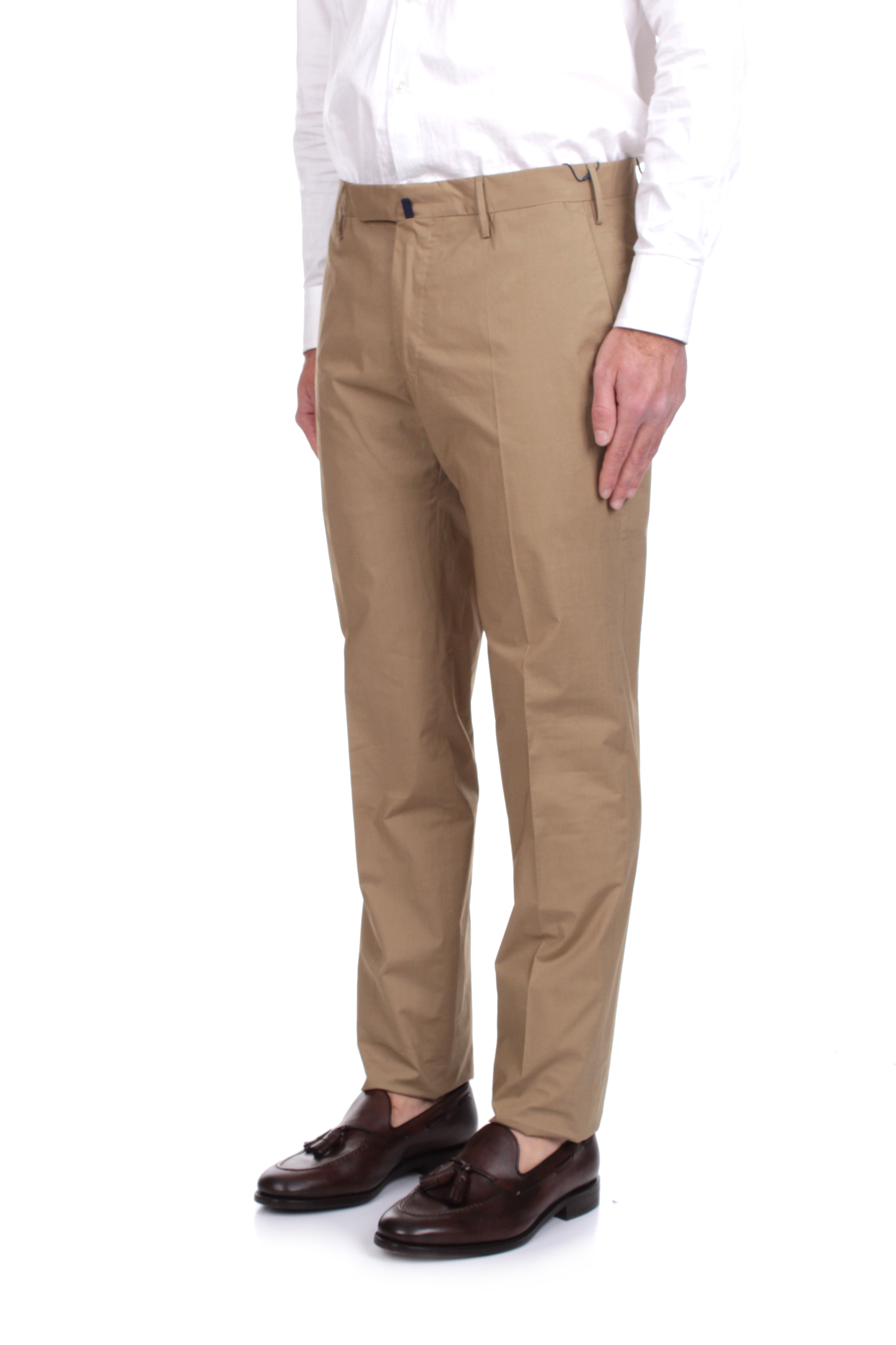 PANTALONI Marrone Incotex