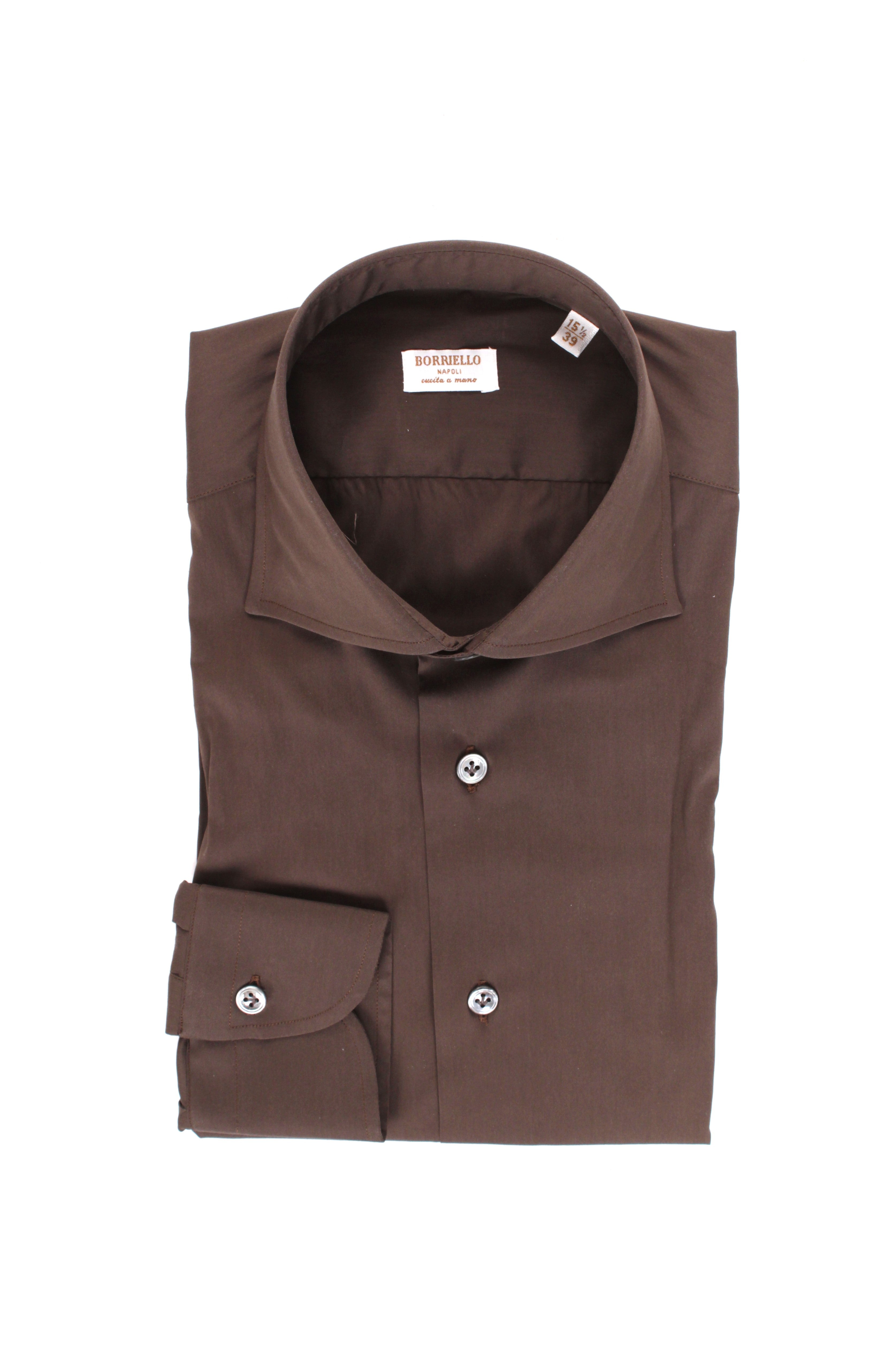 CAMICIE Marrone Borriello