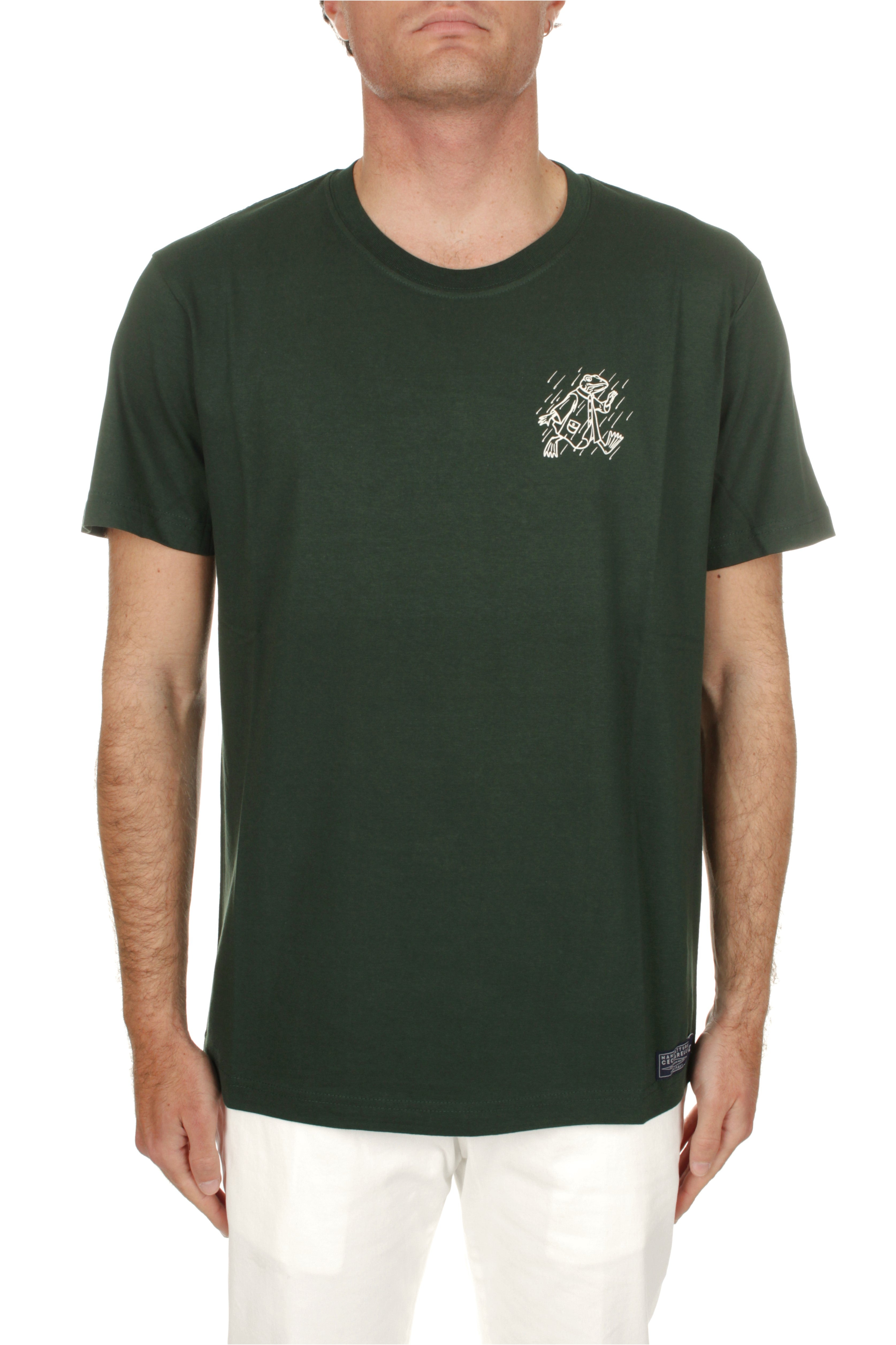 T-SHIRT Verde Manifattura Ceccarelli
