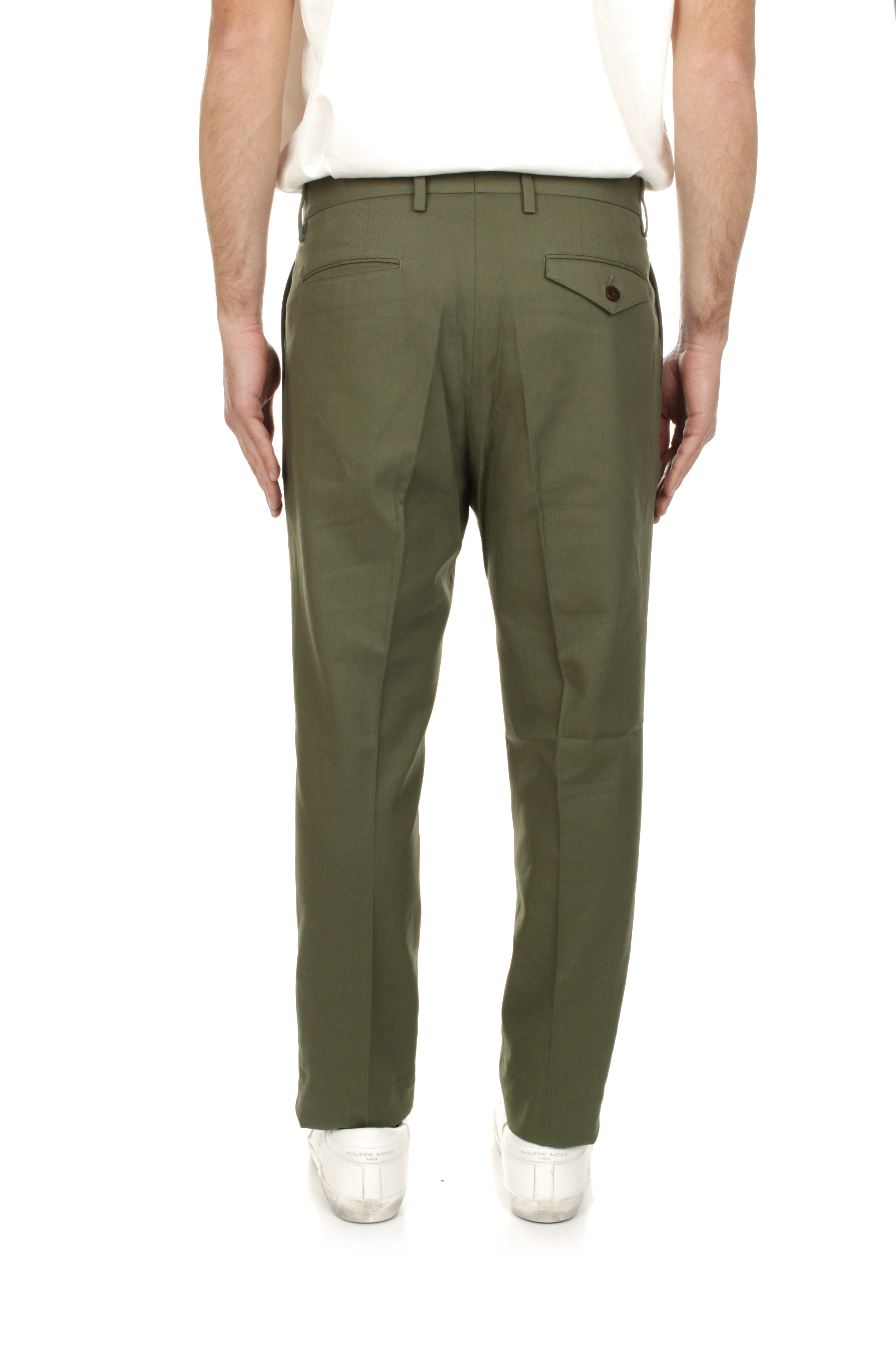 PANTALONI Verde Hindustrie