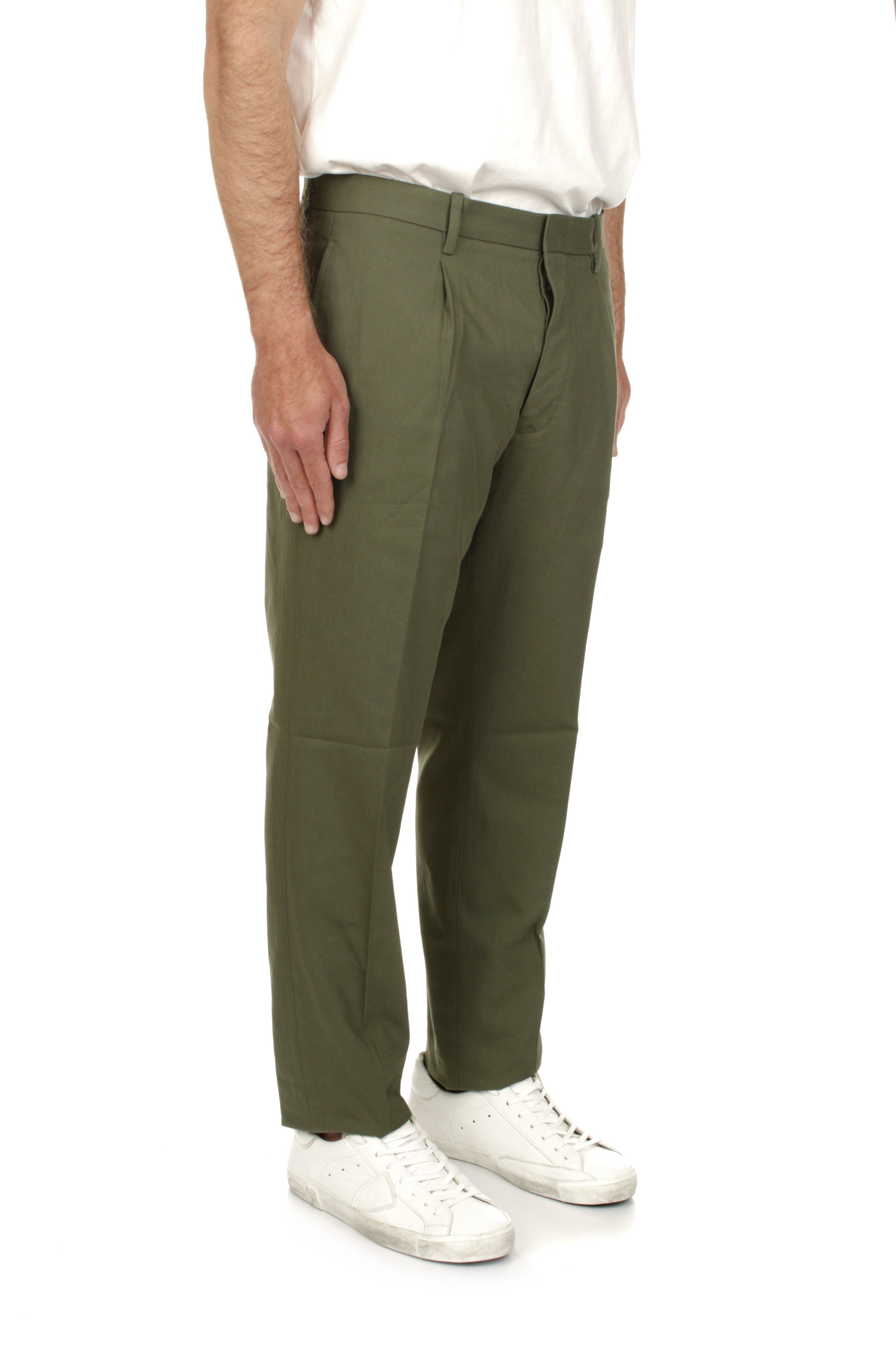 PANTALONI Verde Hindustrie