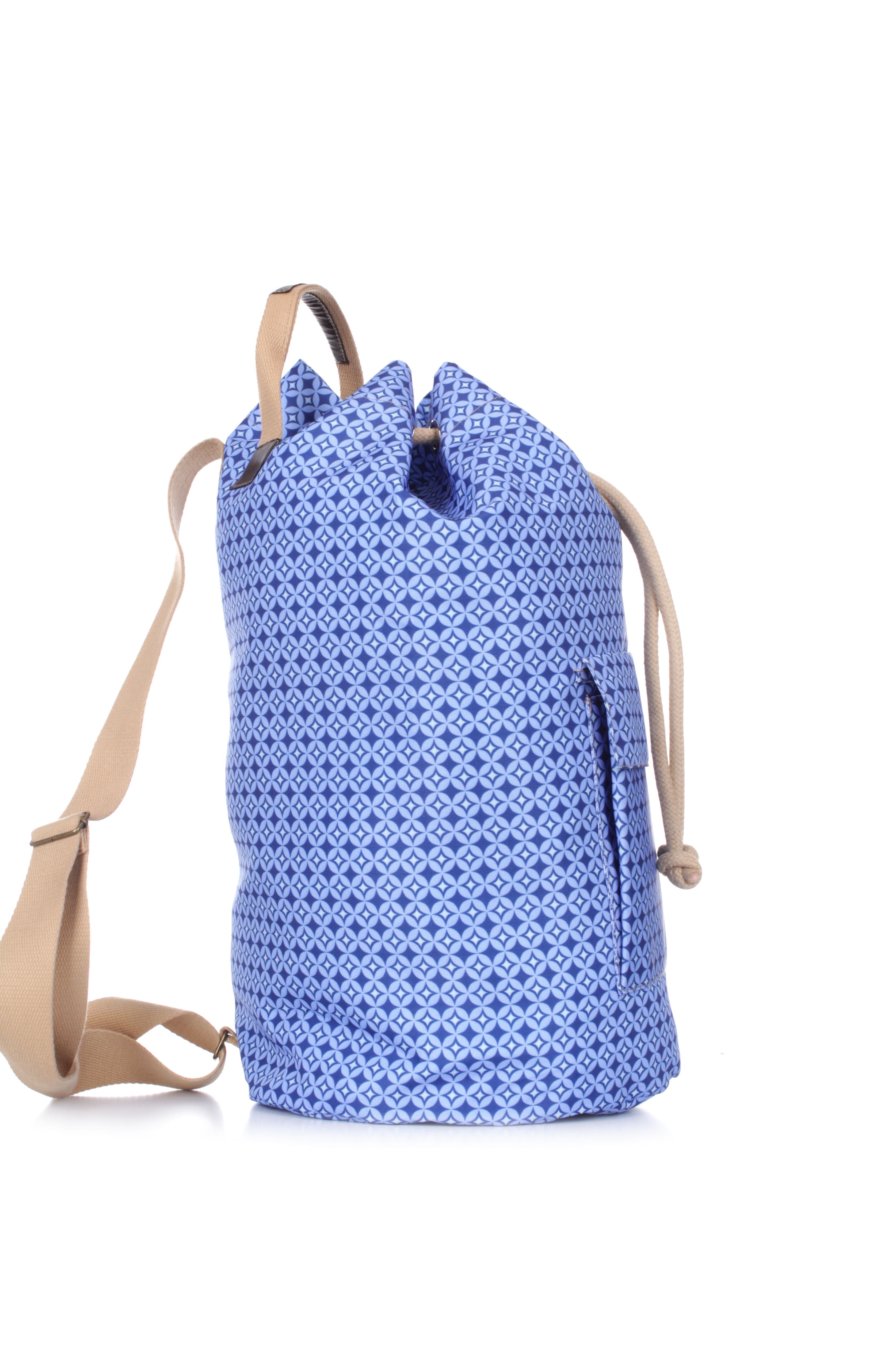 BORSE DA MARE Blu Sanvito