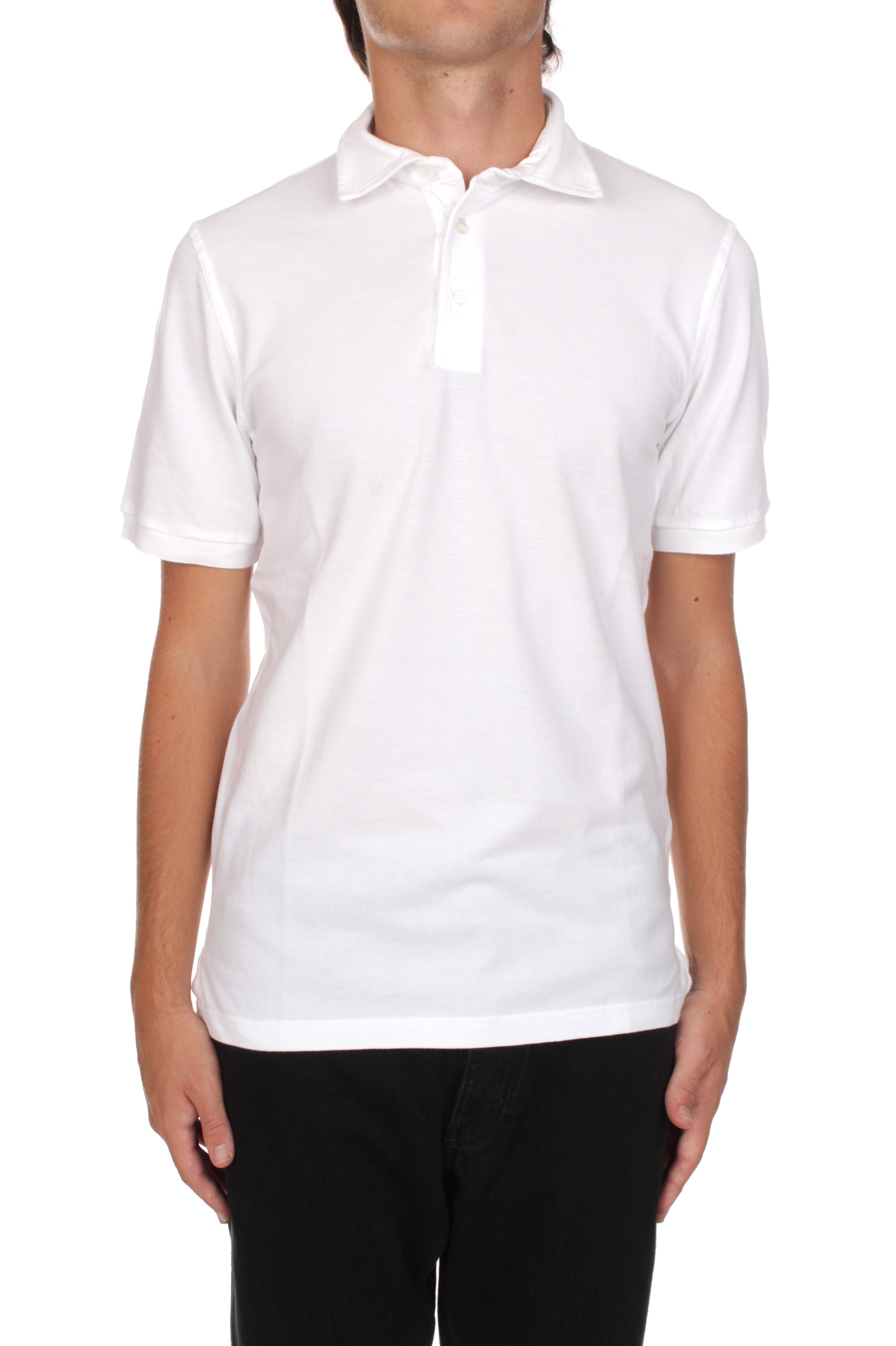 POLO Bianco Fedeli Cashmere