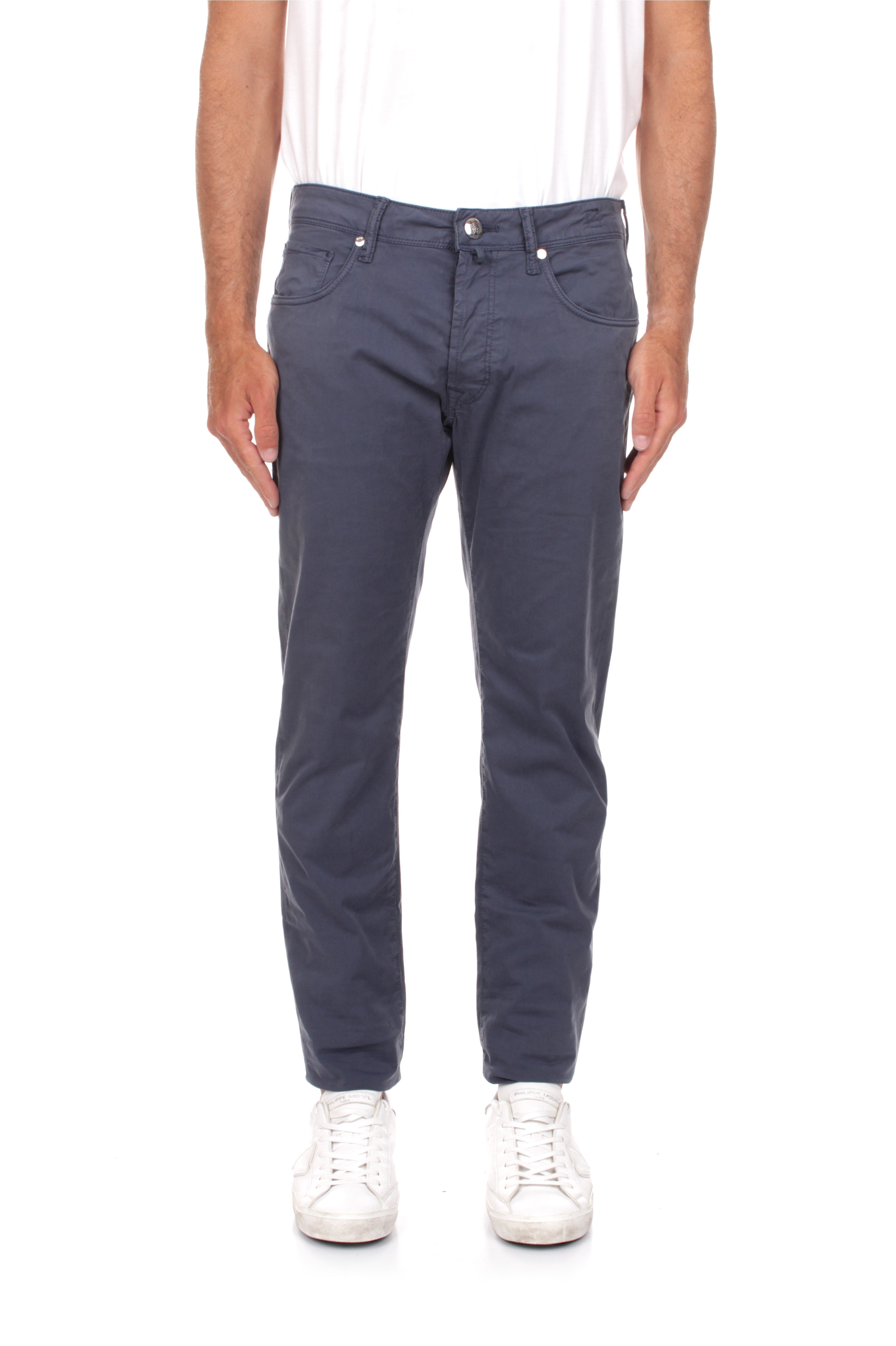 PANTALONI Blu Incotex Blue Division