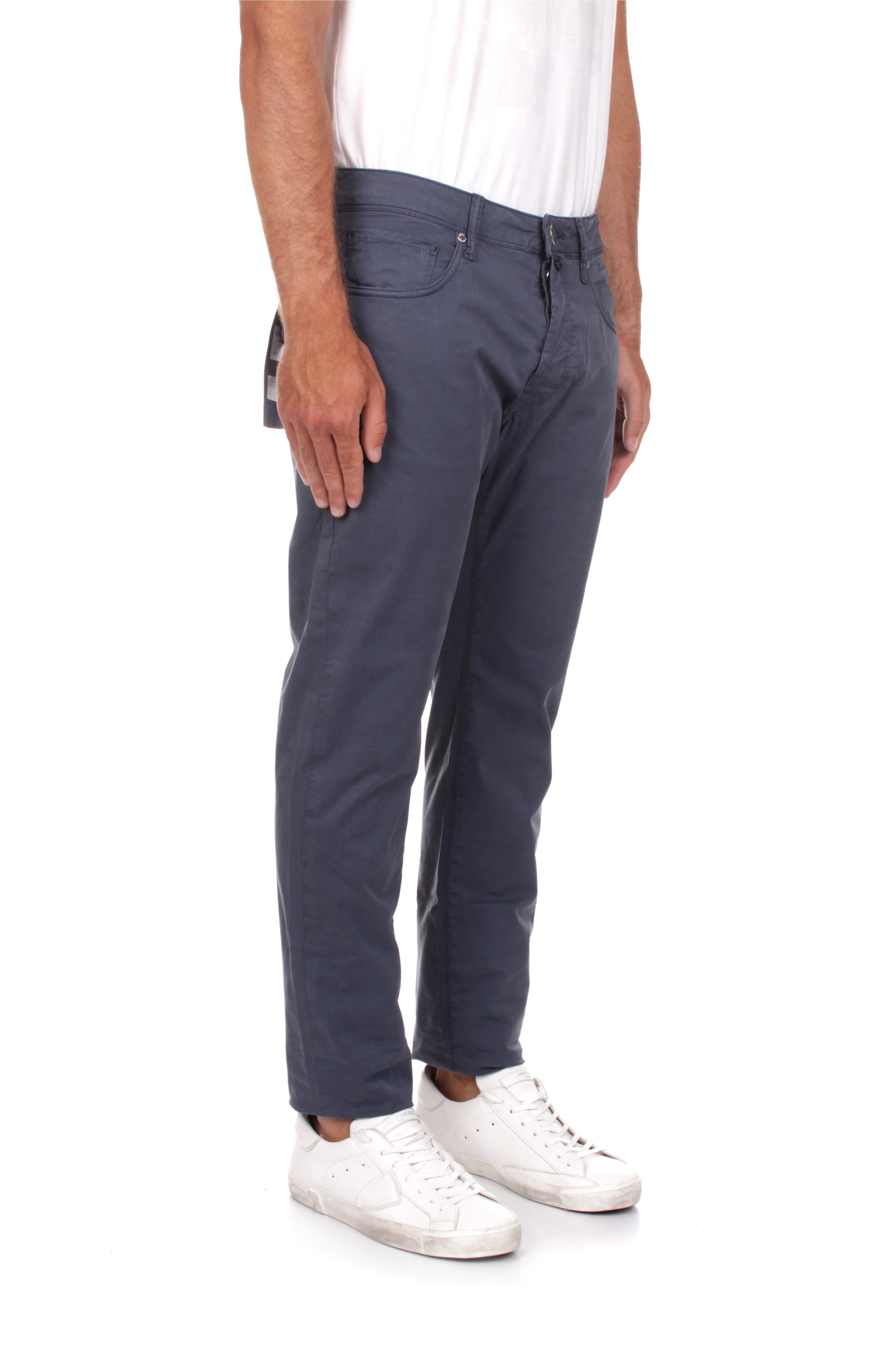 PANTALONI Blu Incotex Blue Division