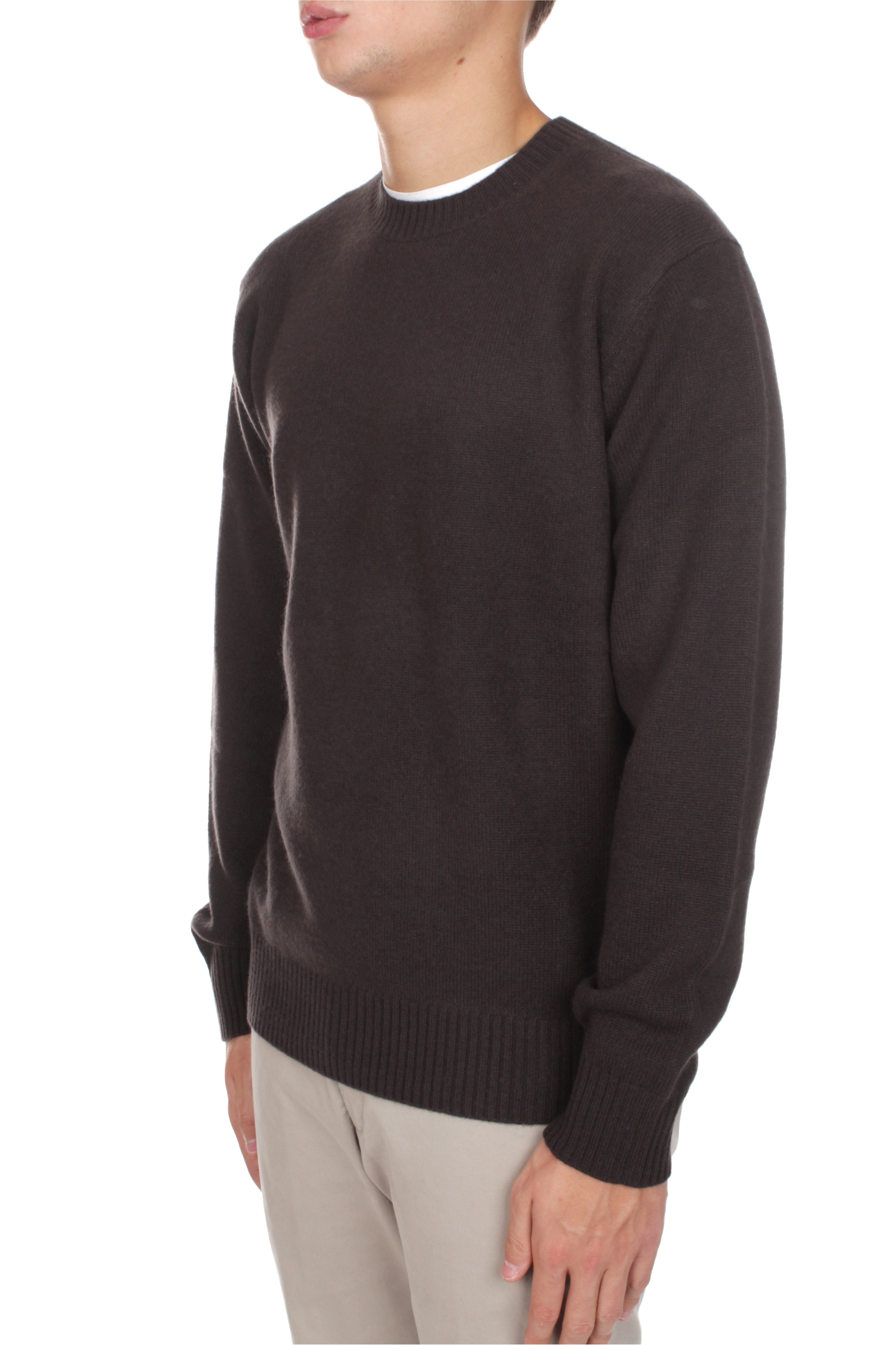 MAGLIE Marrone Bramani Cashmere
