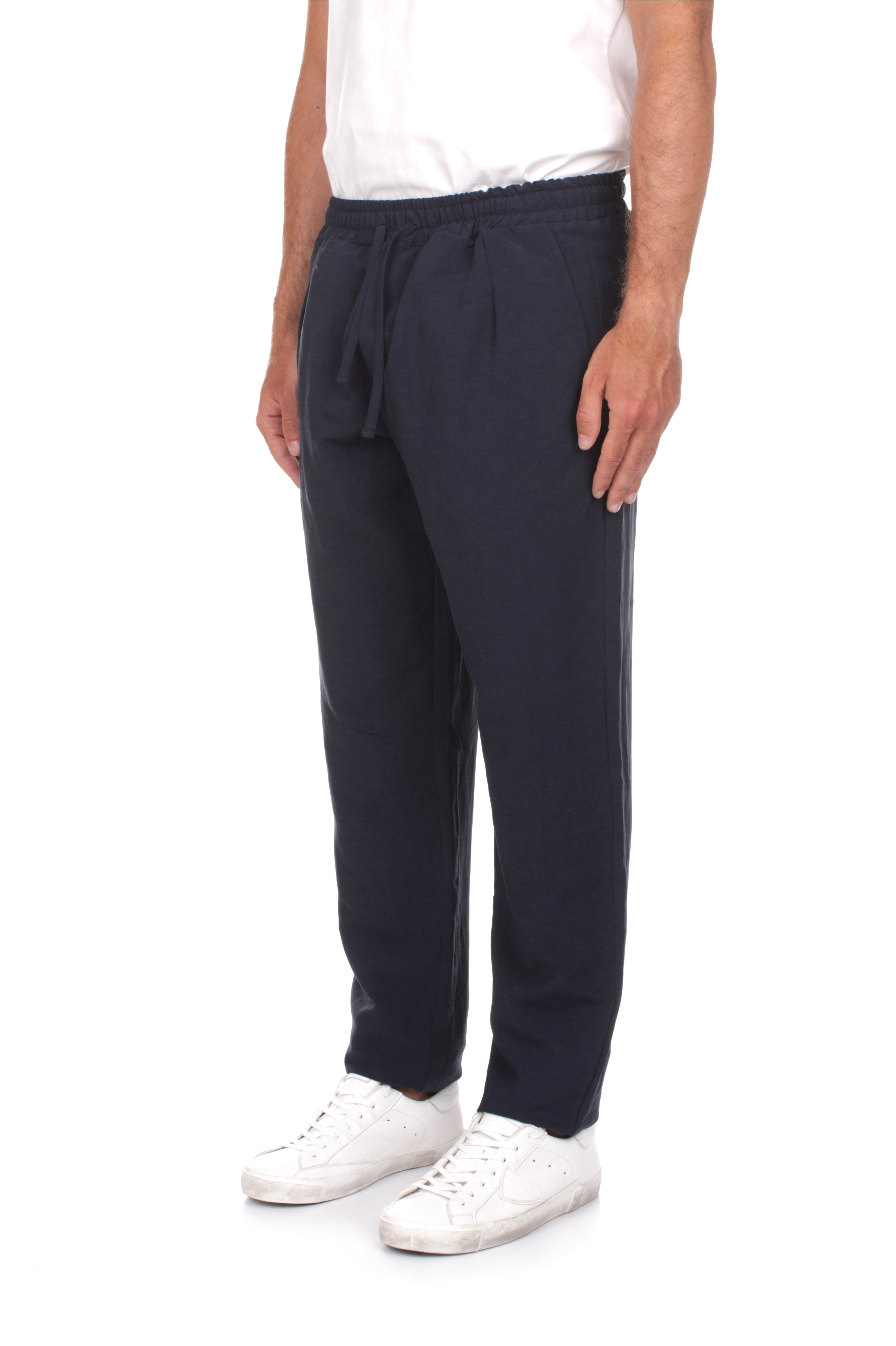 PANTALONI Blu Sanvito