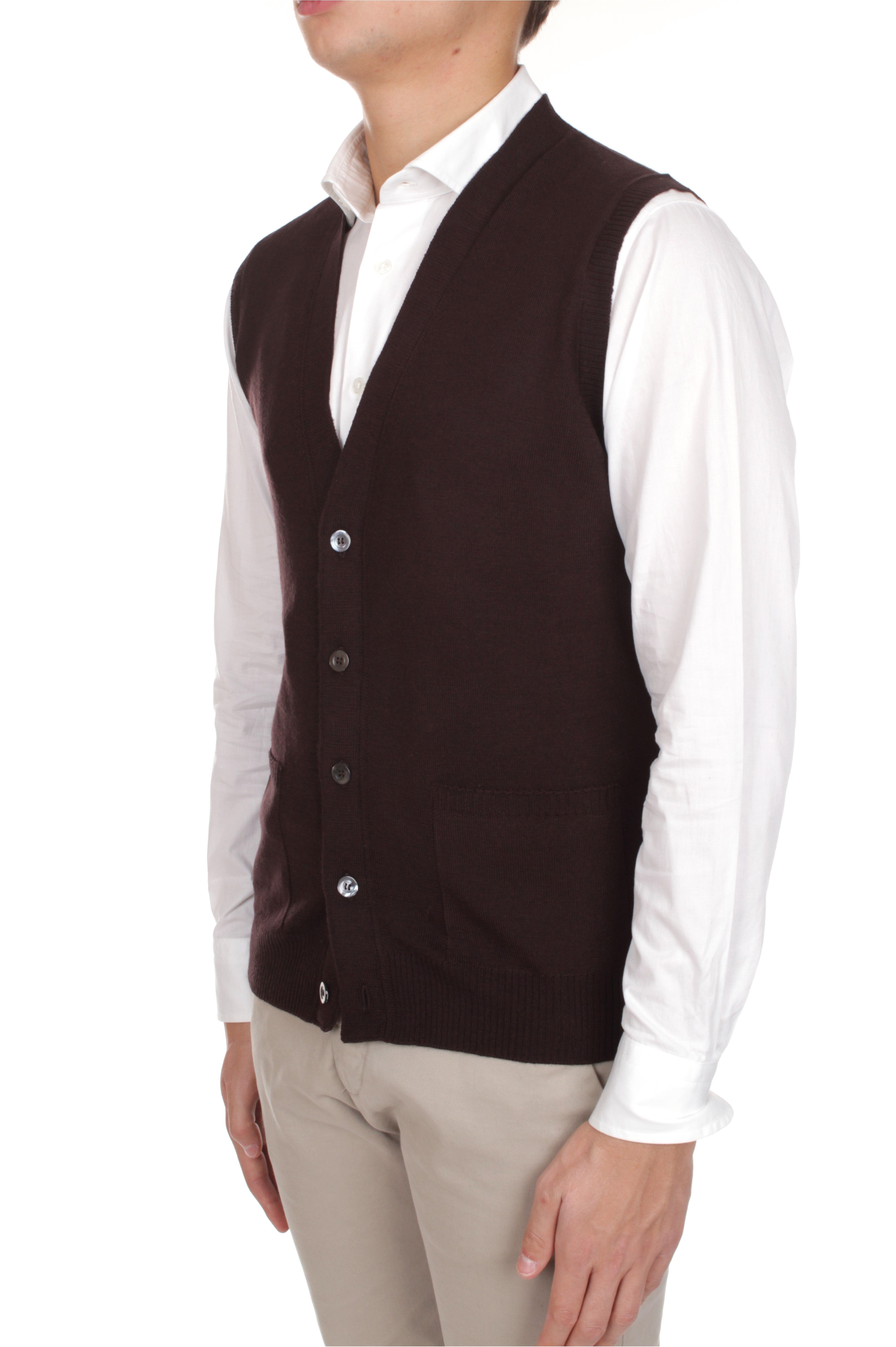 GILET Marrone Alpha Studio