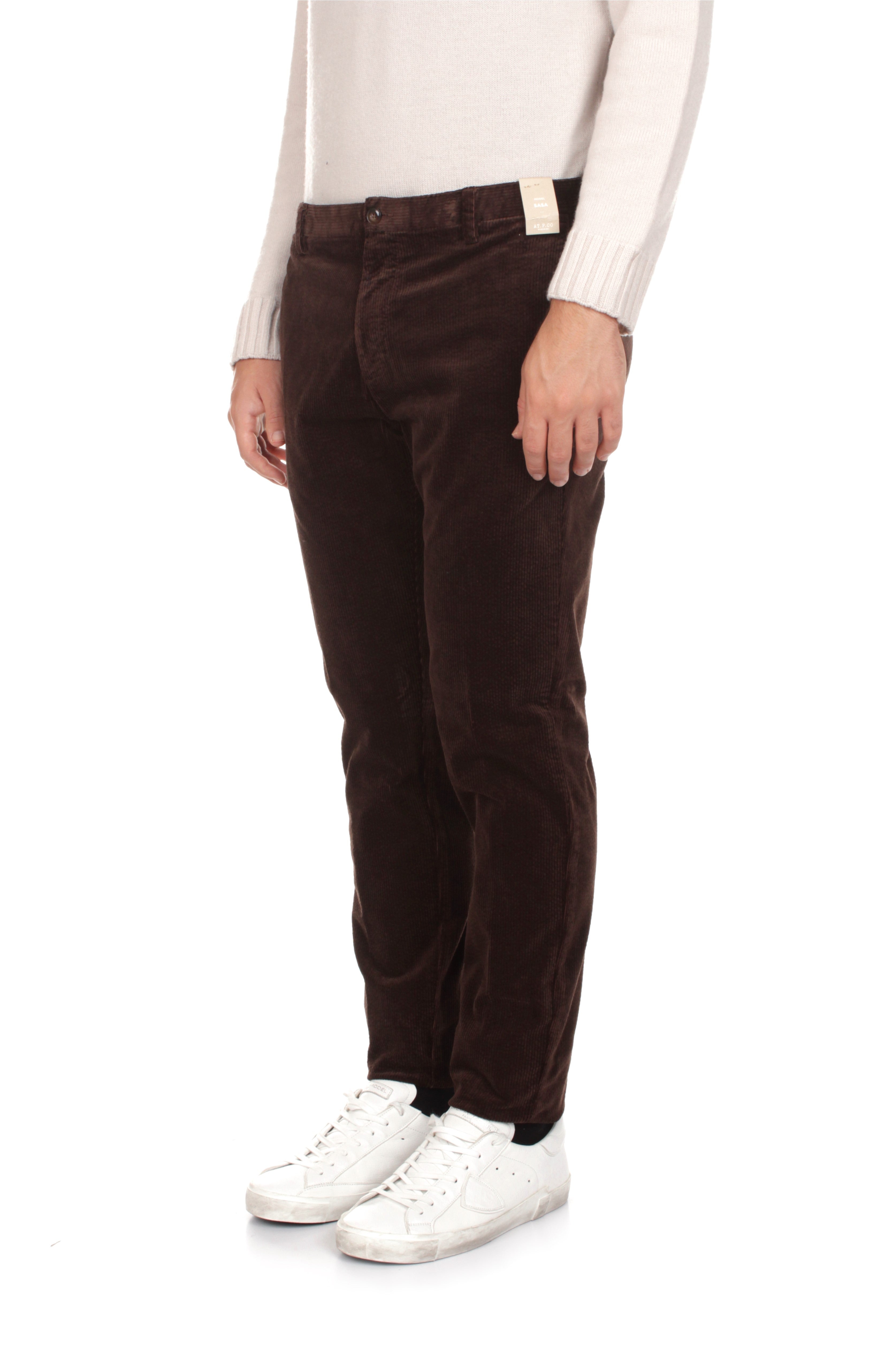 PANTALONI Marrone At.p.co