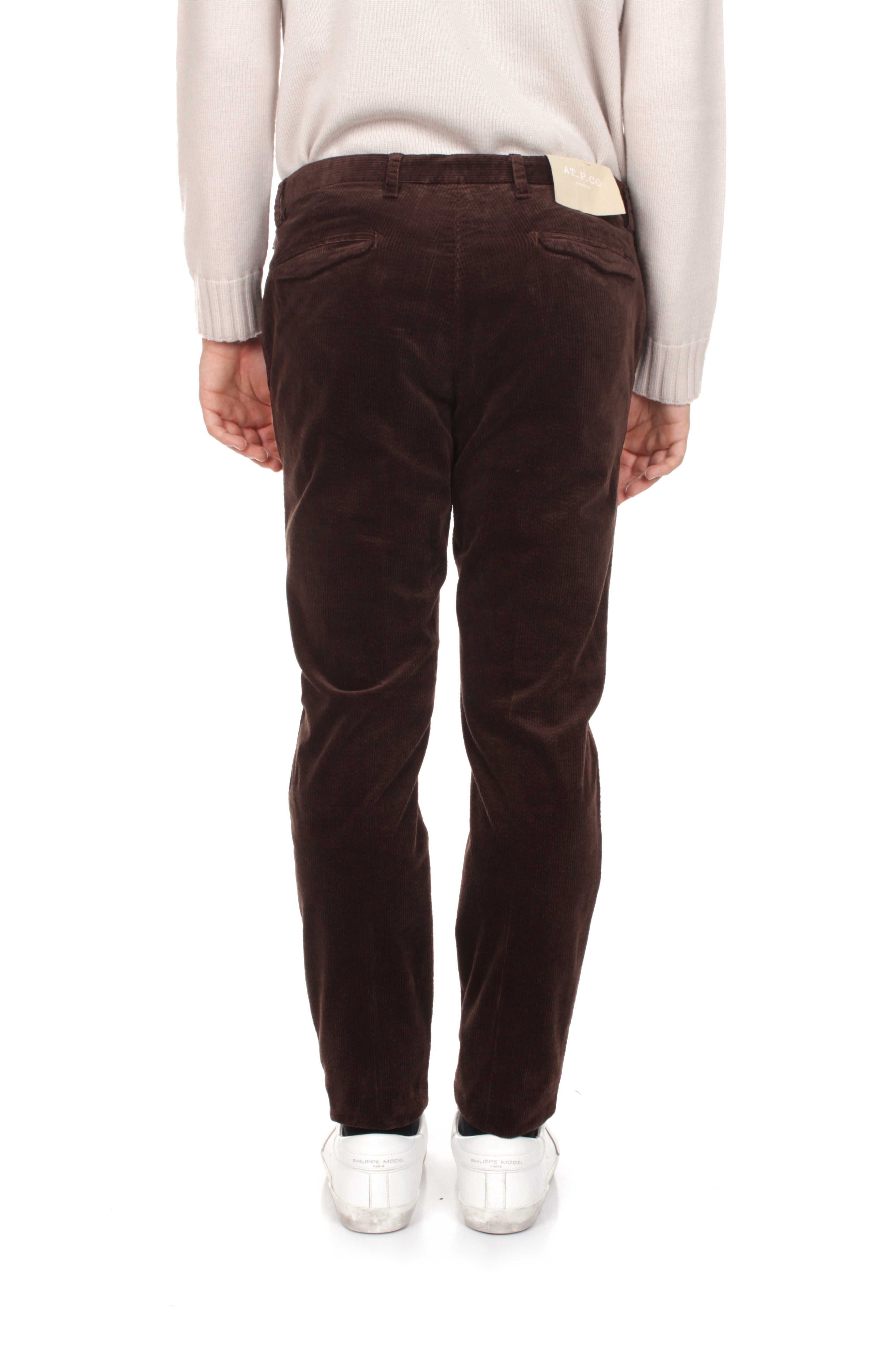 PANTALONI Marrone At.p.co