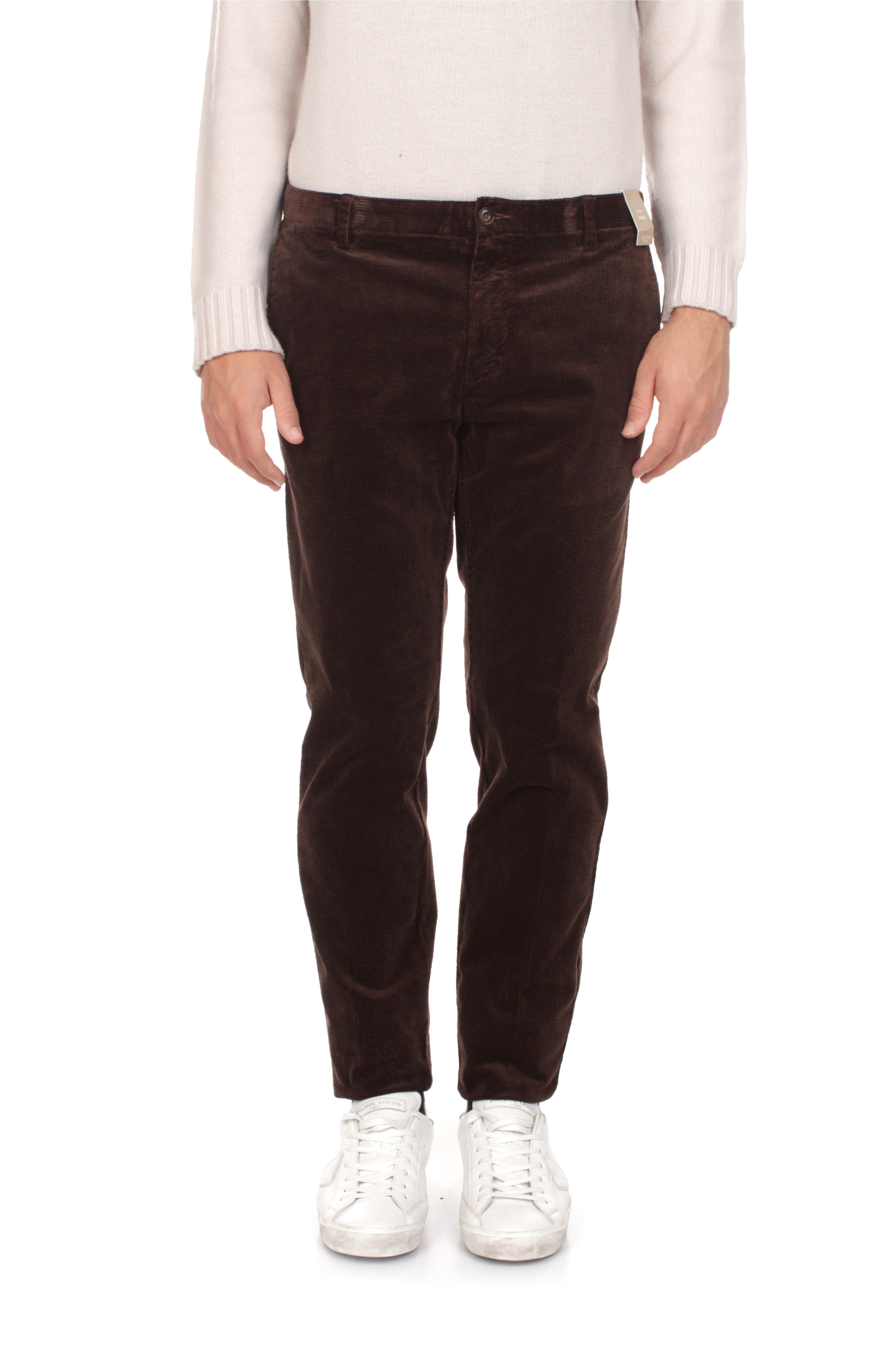 PANTALONI Marrone At.p.co