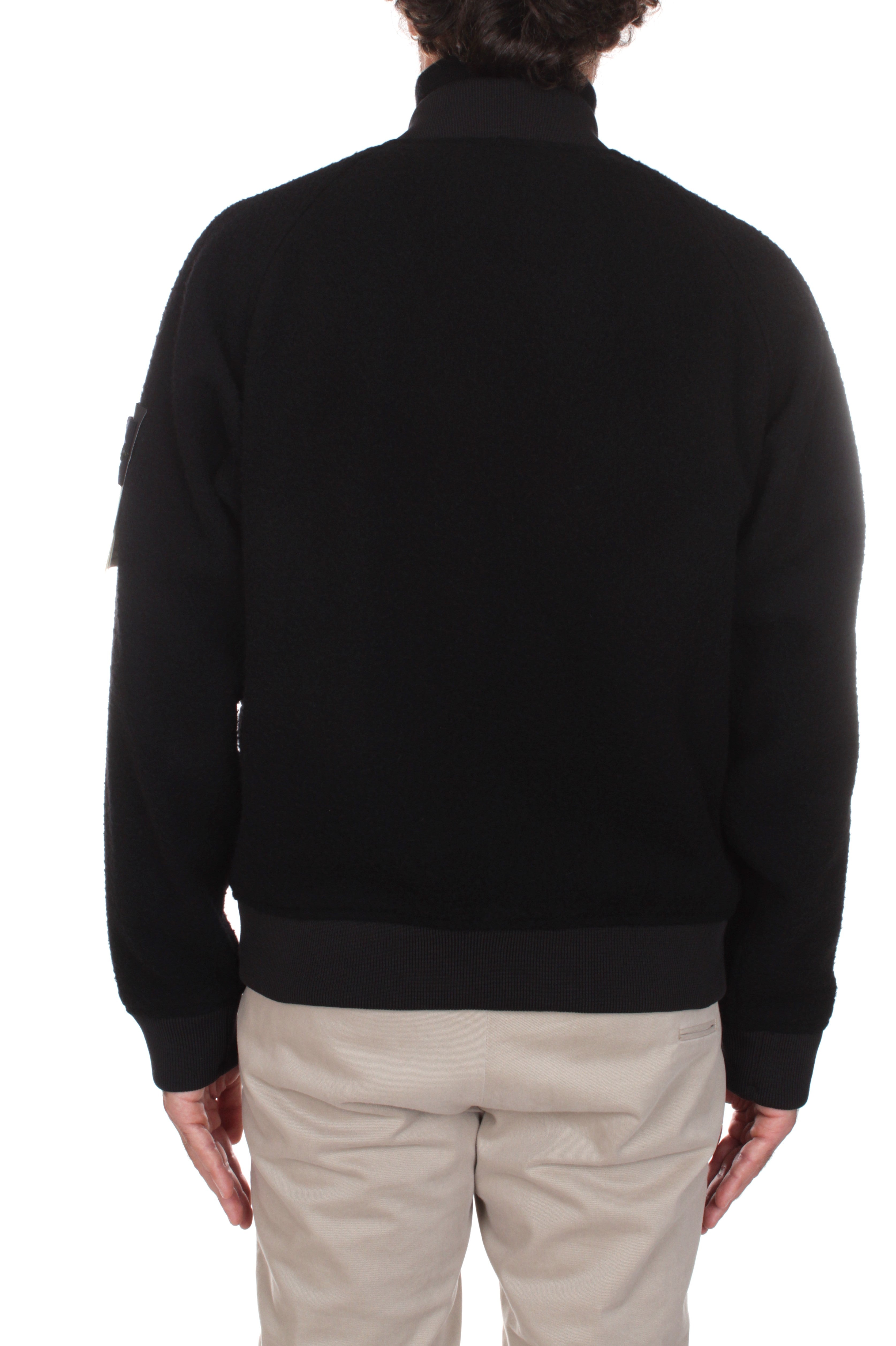 GIACCHE E GIUBBOTTI Nero Stone Island