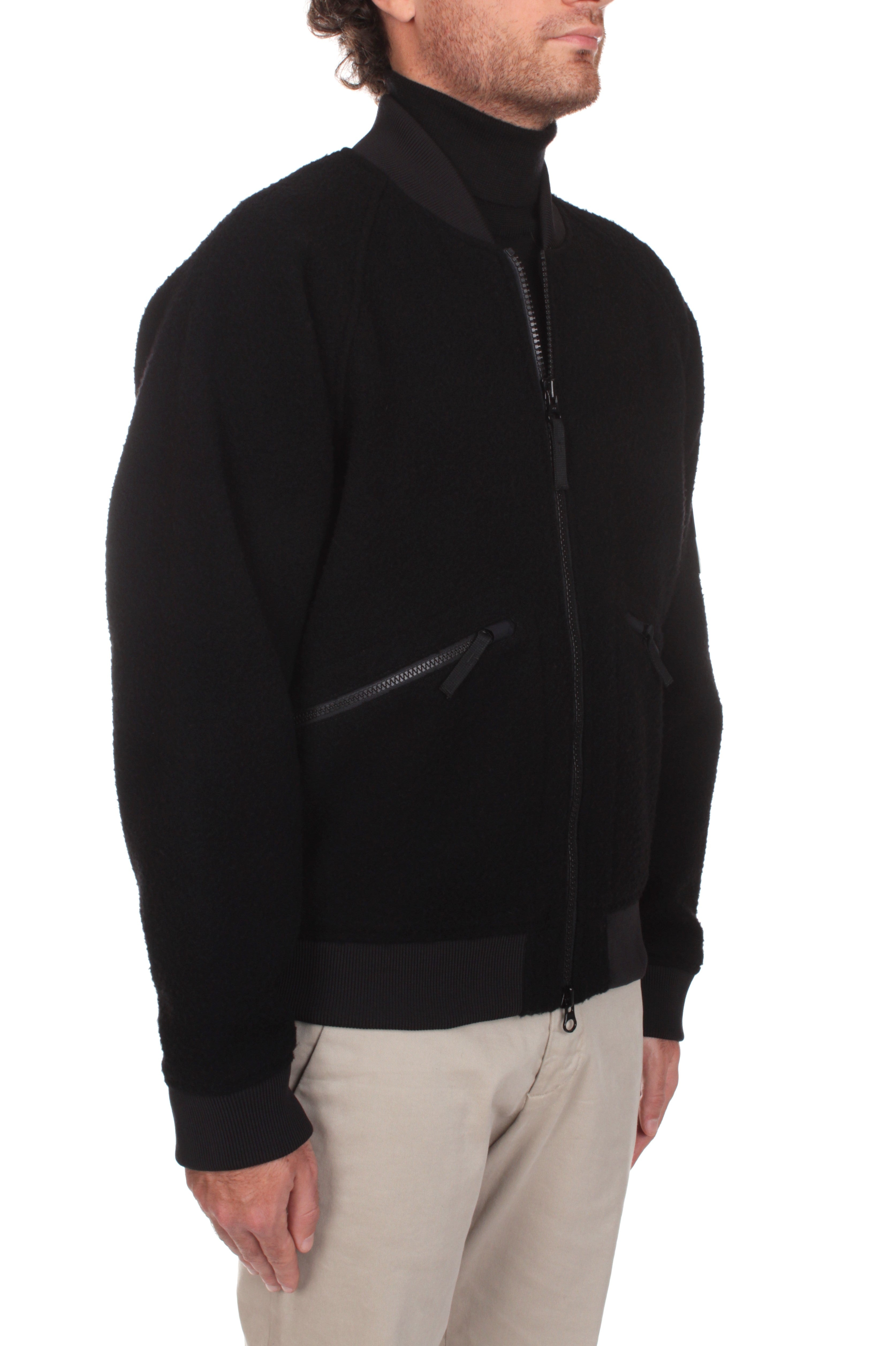 GIACCHE E GIUBBOTTI Nero Stone Island