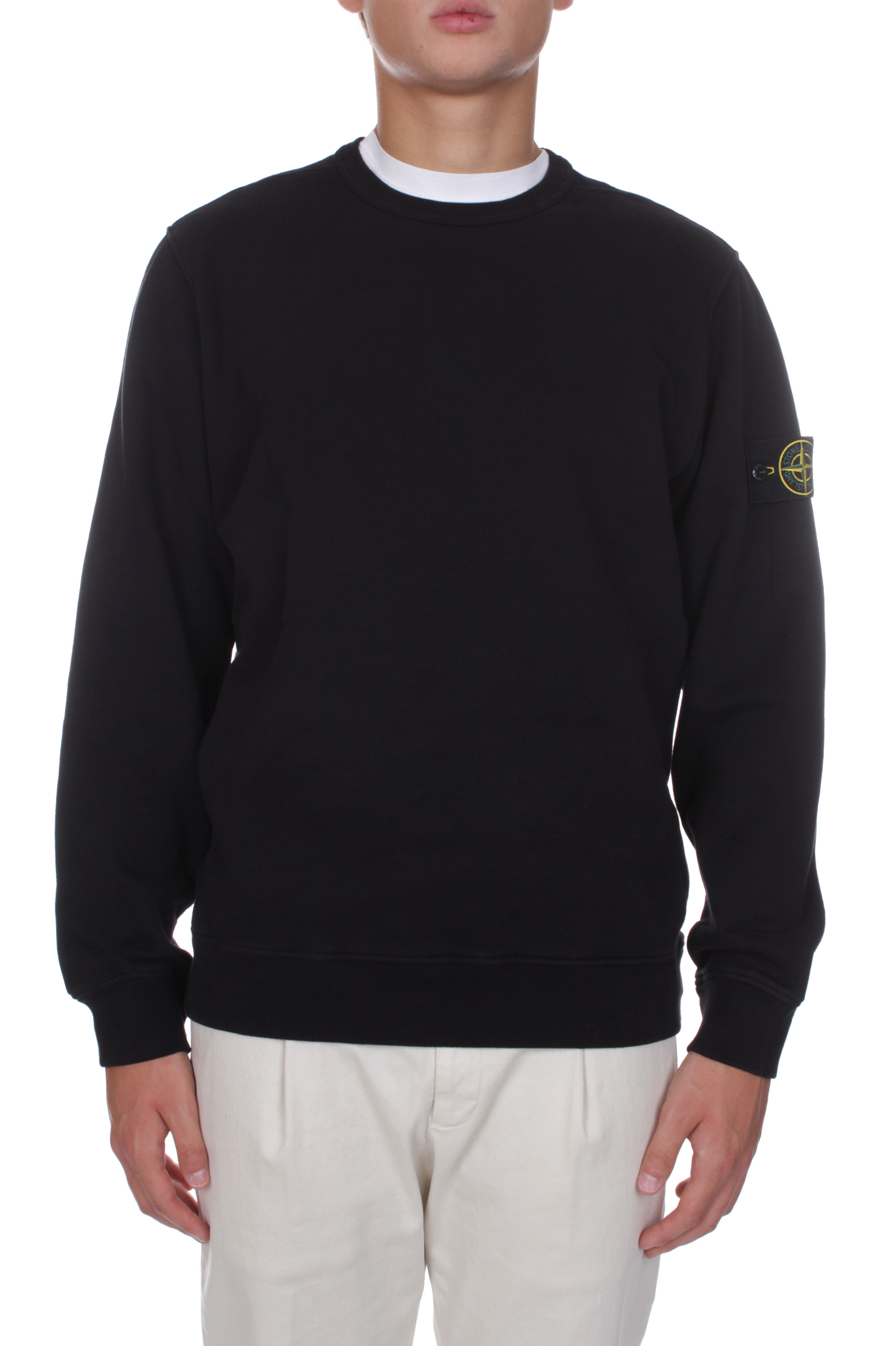 FELPE Nero Stone Island