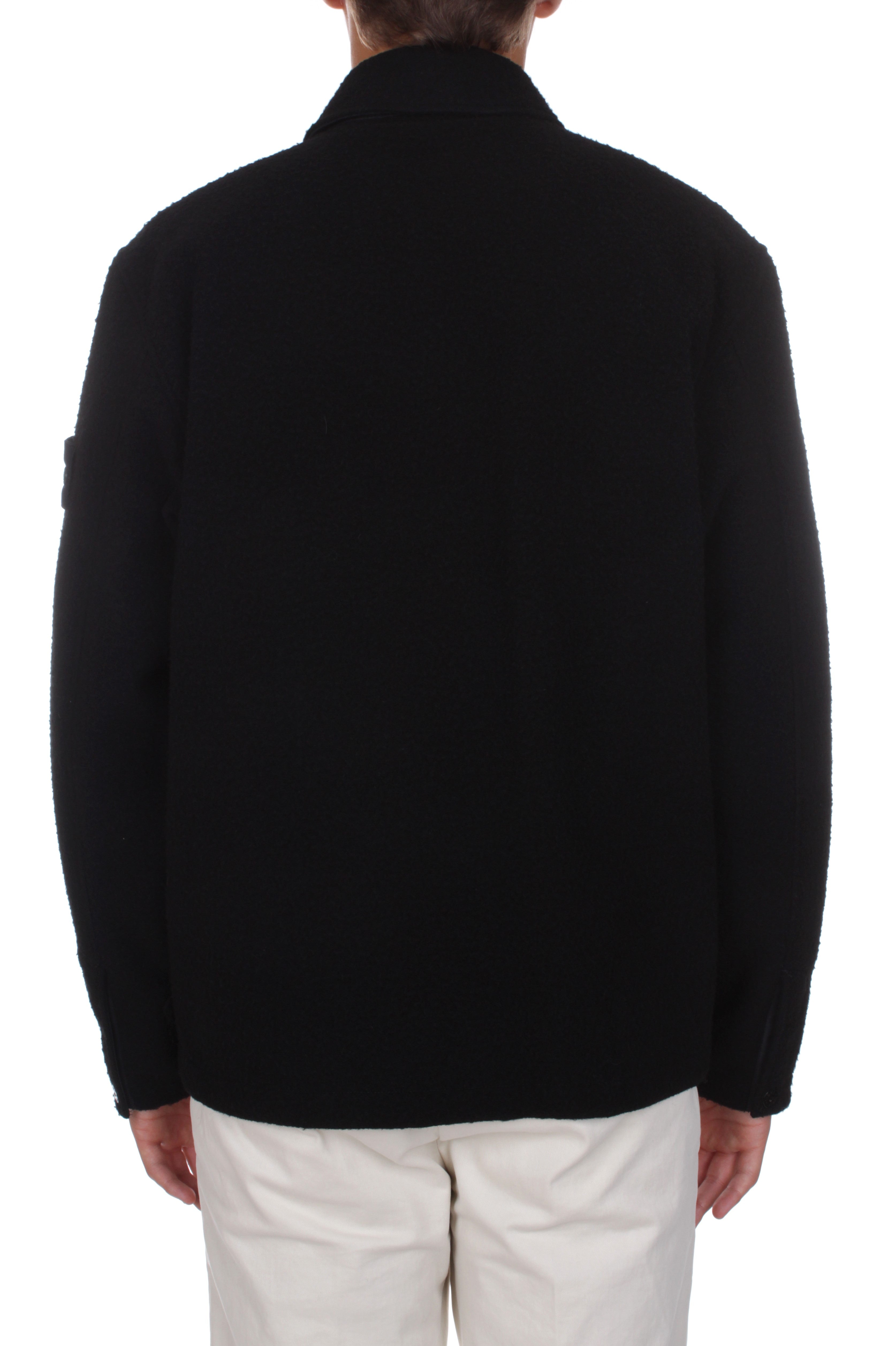 GIACCHE E GIUBBOTTI Nero Stone Island