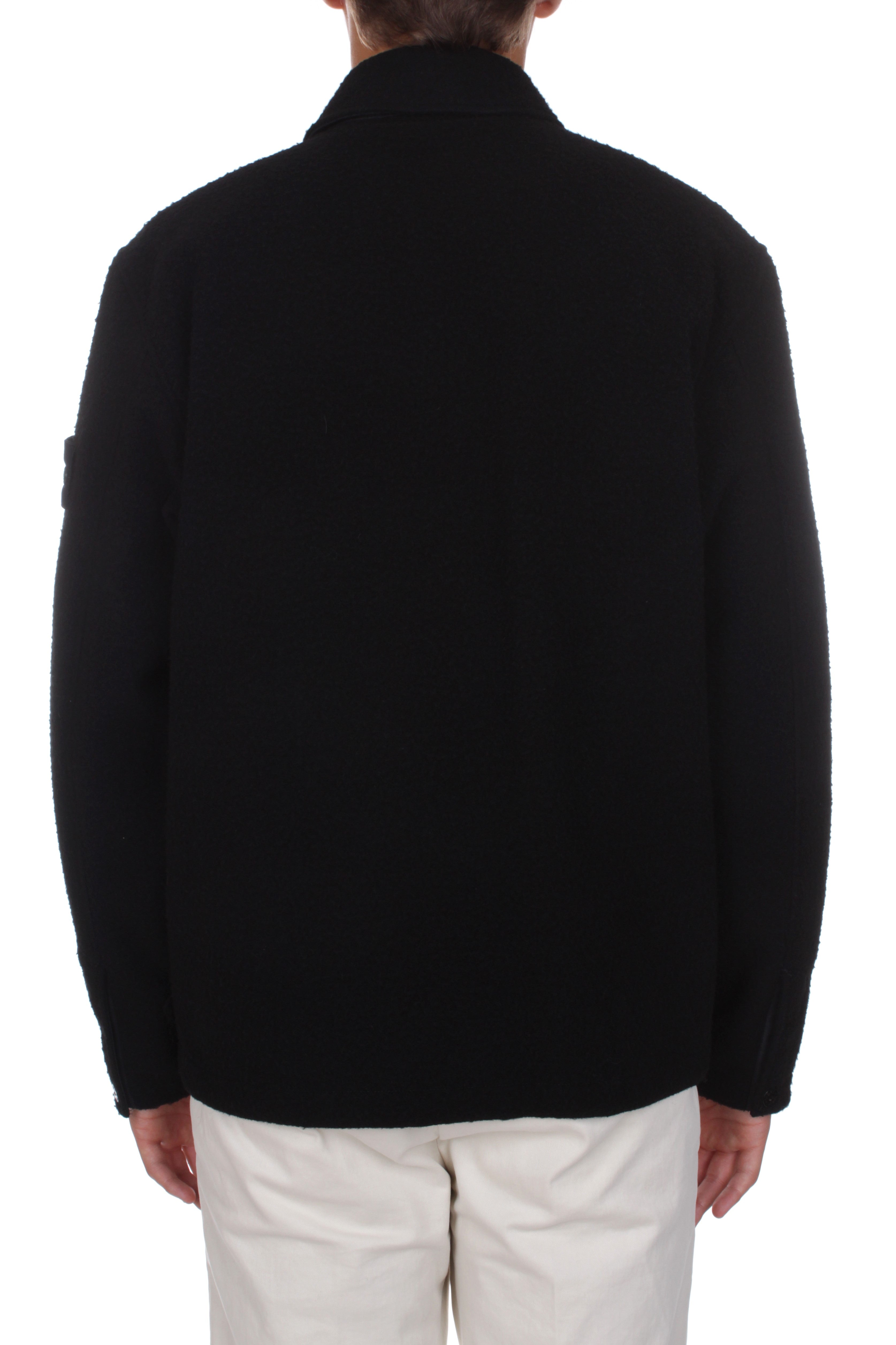 GIACCHE E GIUBBOTTI Nero Stone Island