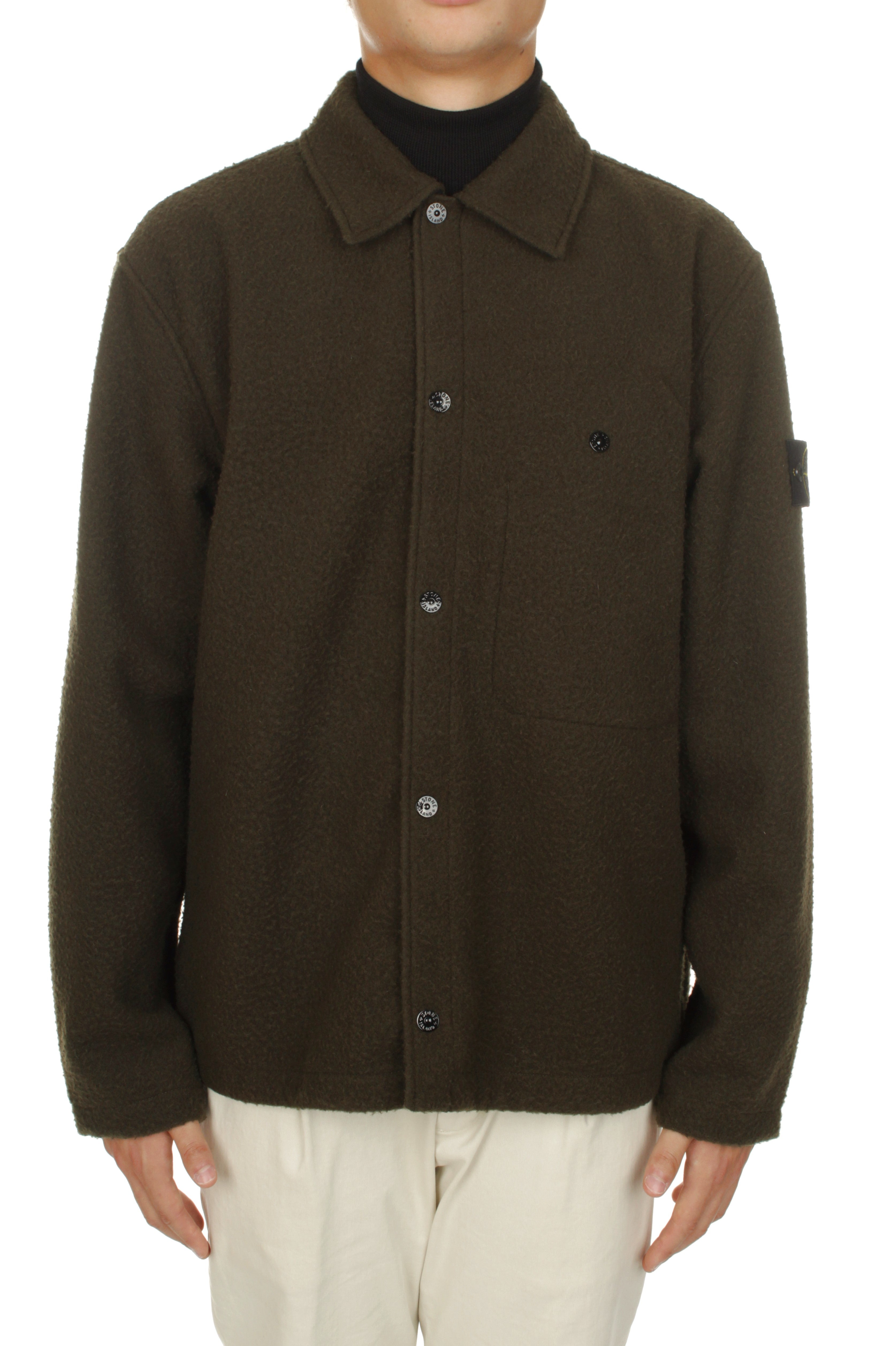 GIACCHE E GIUBBOTTI Verde Stone Island