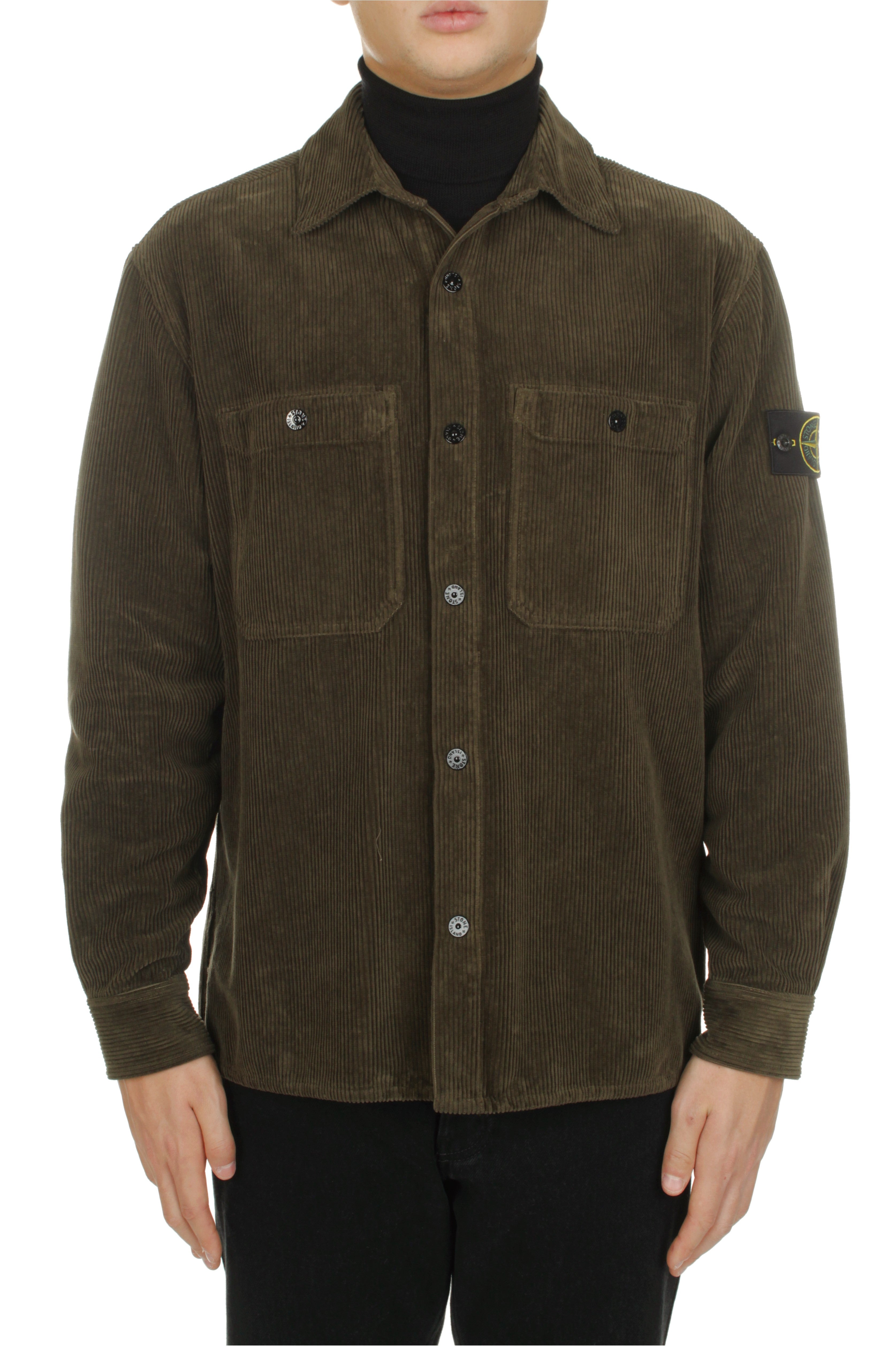 GIACCHE E GIUBBOTTI Verde Stone Island