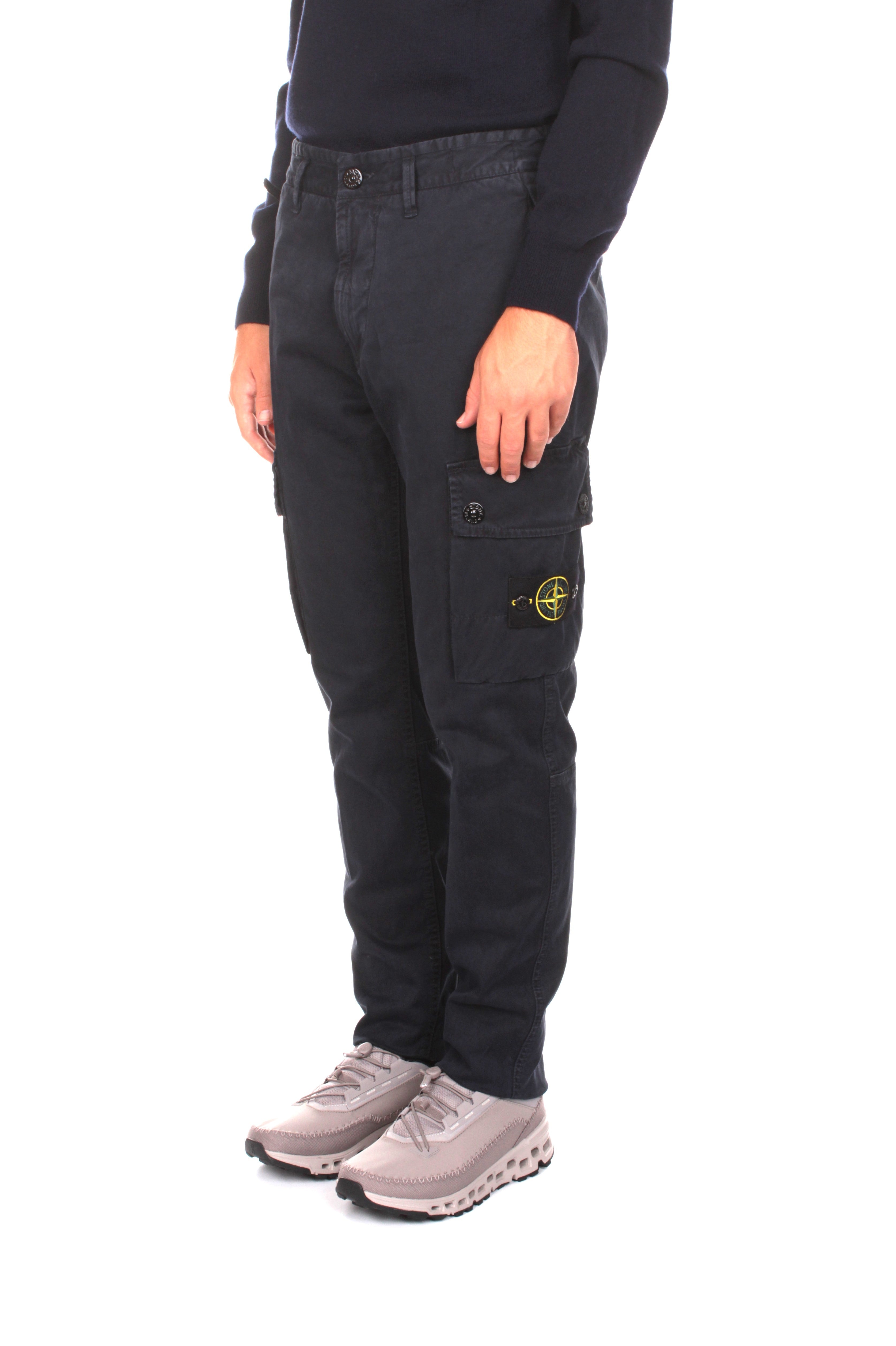 PANTALONI Blu Stone Island